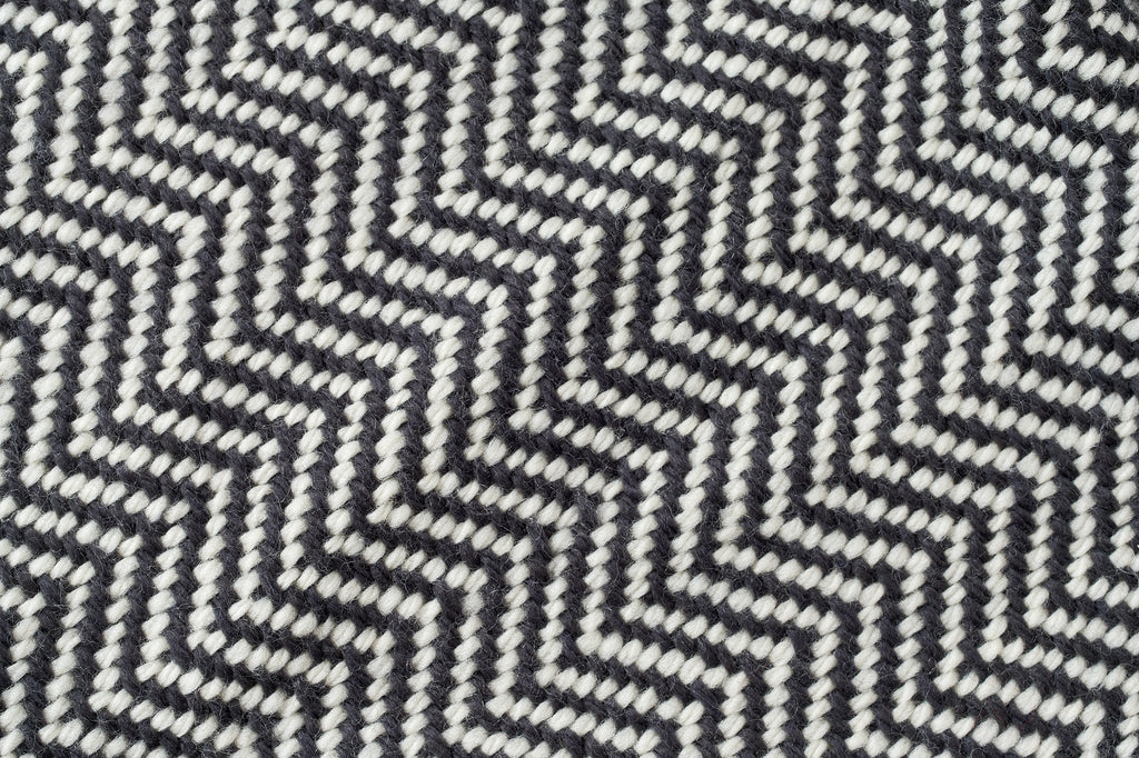 Chevron Pattern Soft Wool Throw Size Blanket by American Blossom Linens