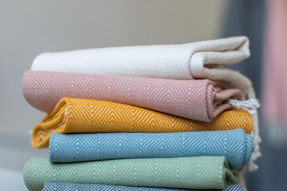 Almaz Handwoven Ethiopian Cotton Hand Towel by Sabahar