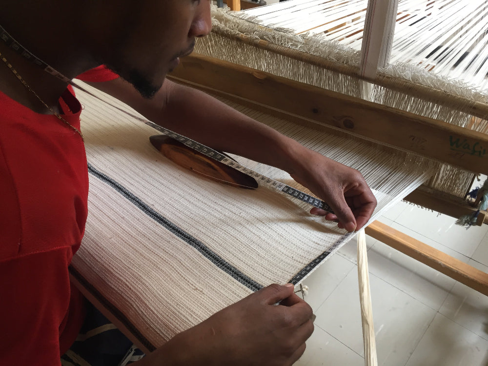 Wari Handwoven Ethiopian Cotton Waffle Hand Towel