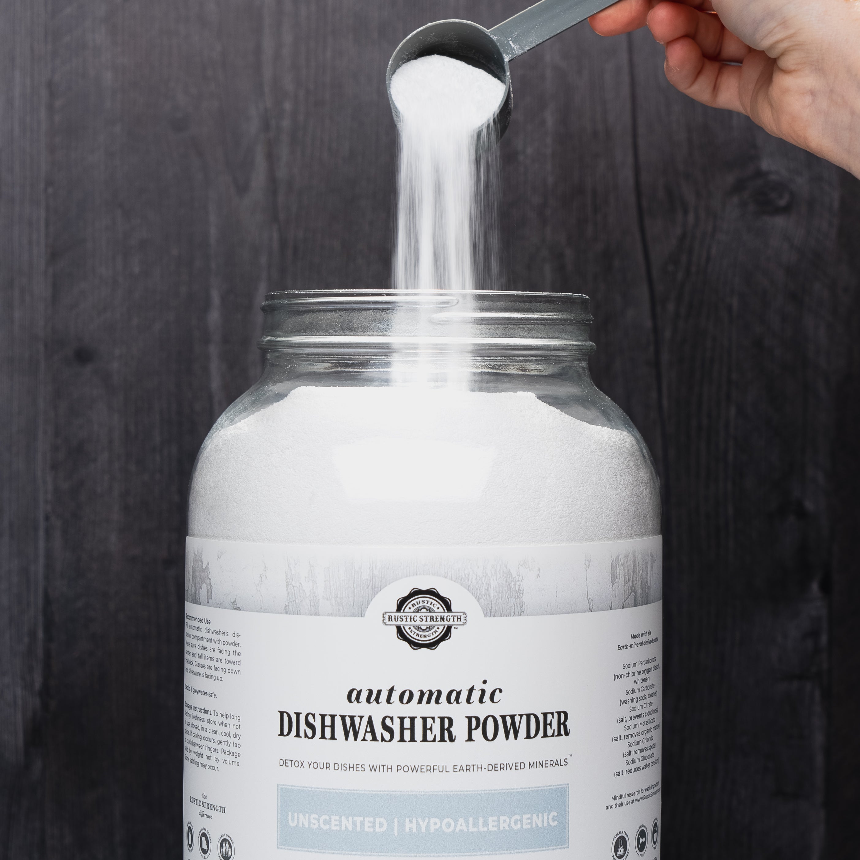Automatic Dishwasher Powder by Rustic Strength
