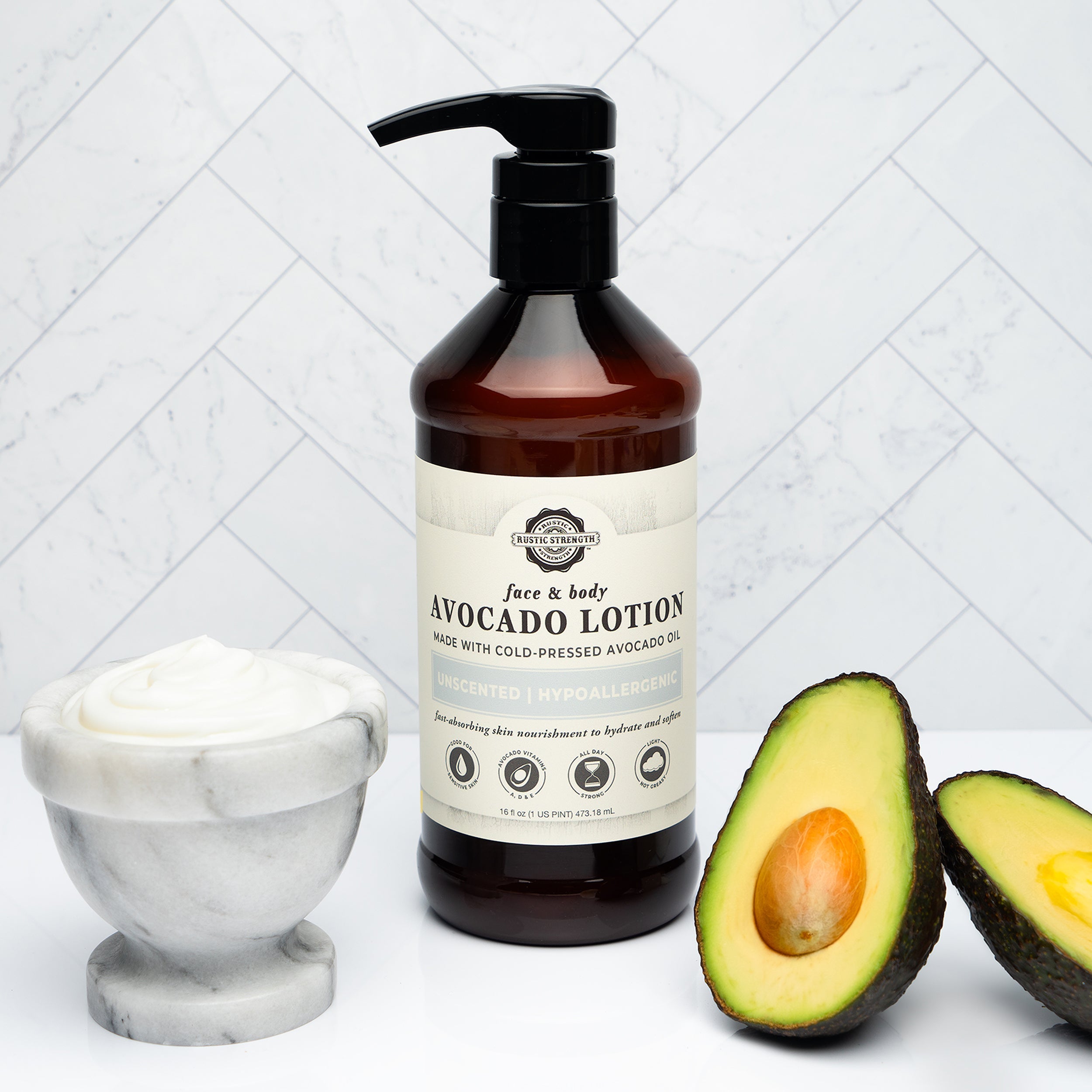 Avocado Lotion | Milk & Honey by Rustic Strength