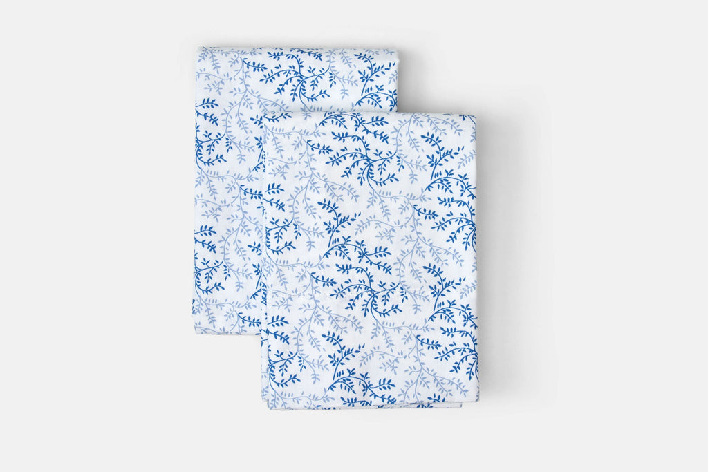 Natural Cotton Bed Pillowcases. by American Blossom Linens