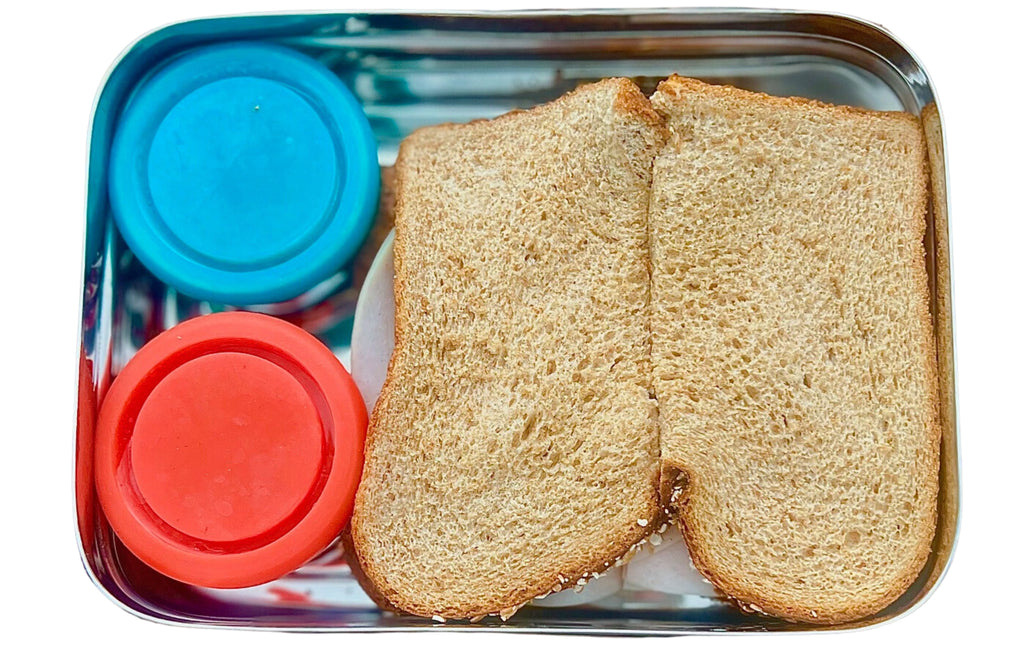 Stainless Steel Bento Snack Box for On-the-Go