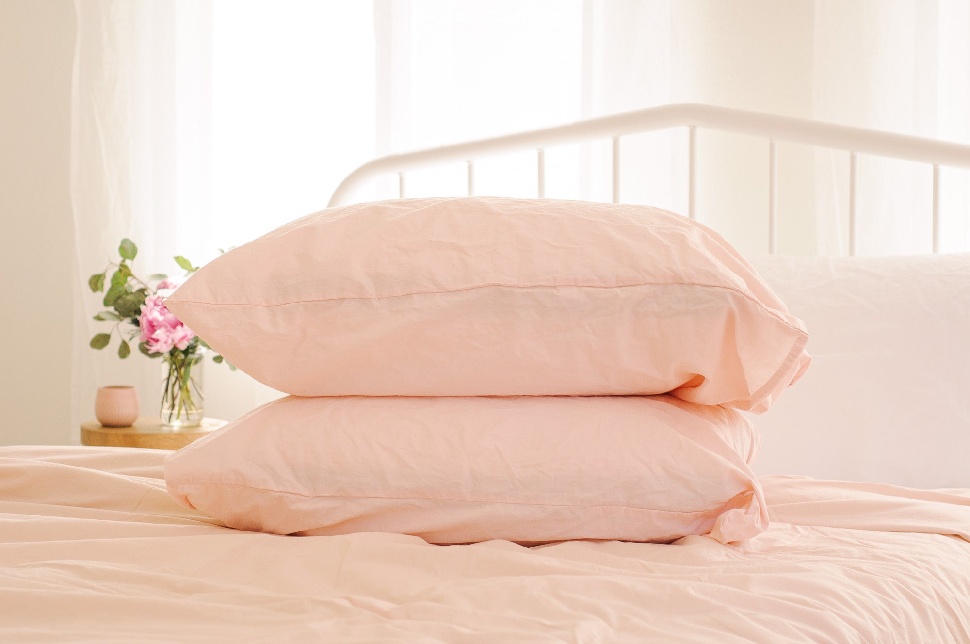 Kids Crinkle Percale Organic Cotton Sheet Set + Pillowcases by Nest Bedding®