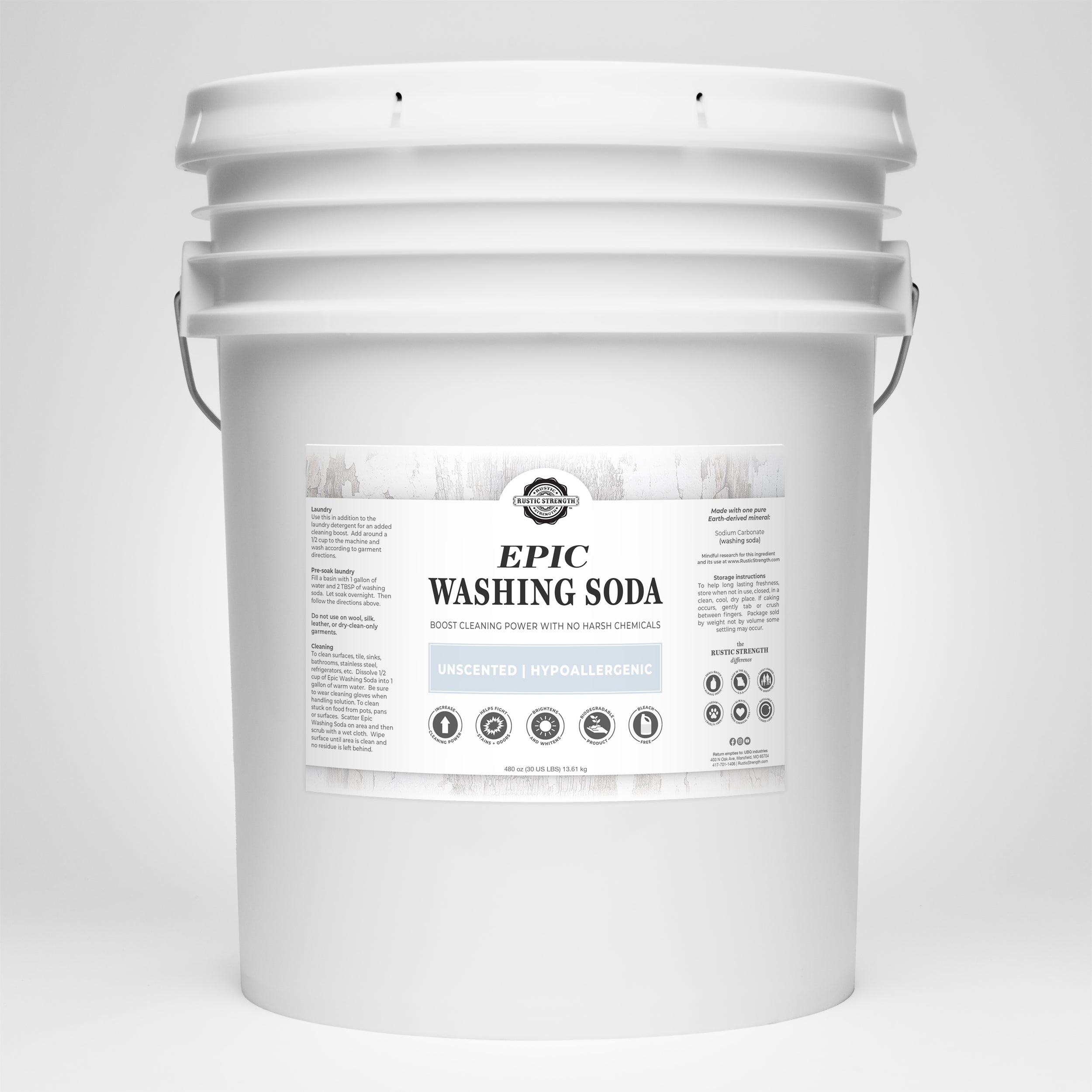 Epic Washing Soda by Rustic Strength