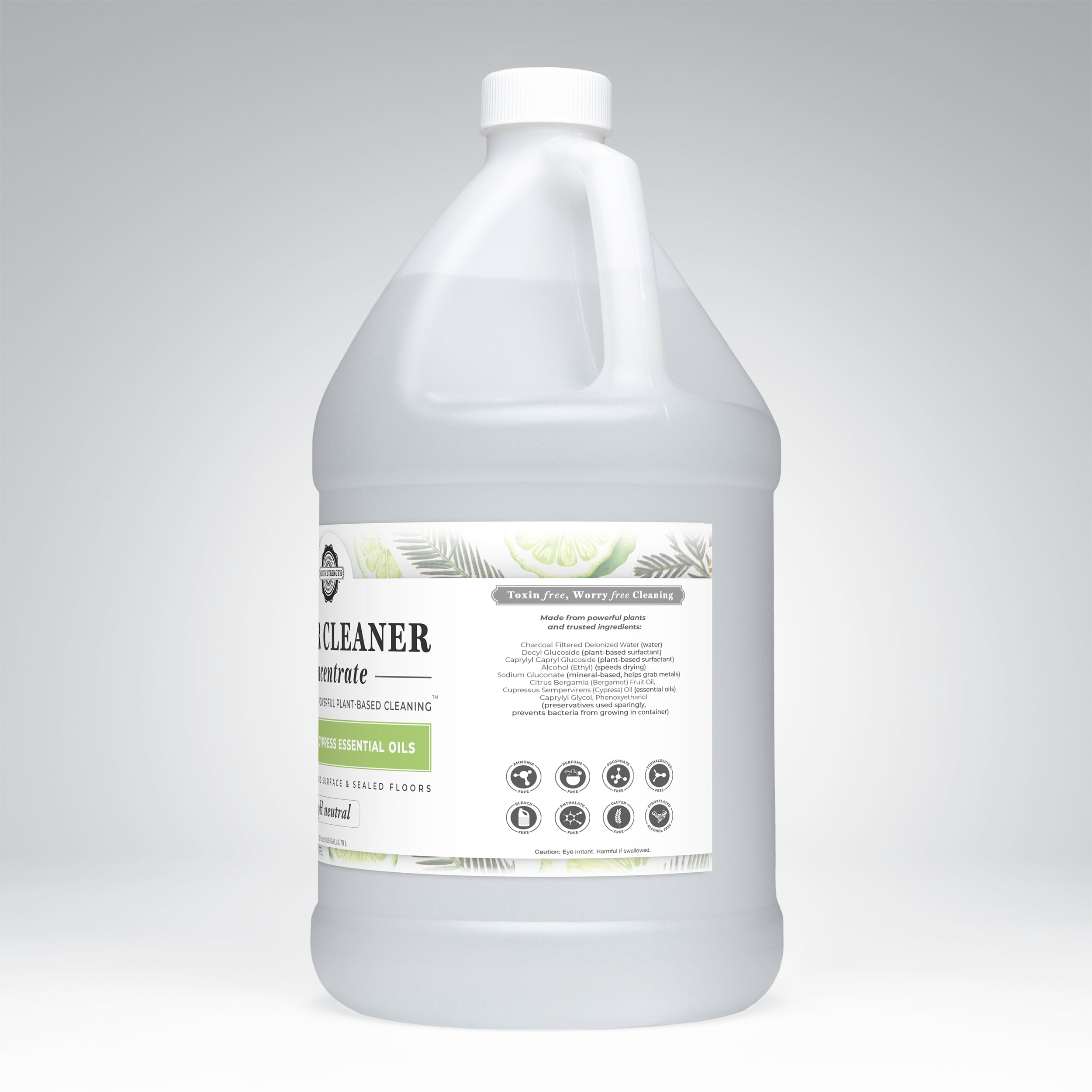 Floor Cleaner Concentrate | Bergamot & Cypress  by Rustic Strength