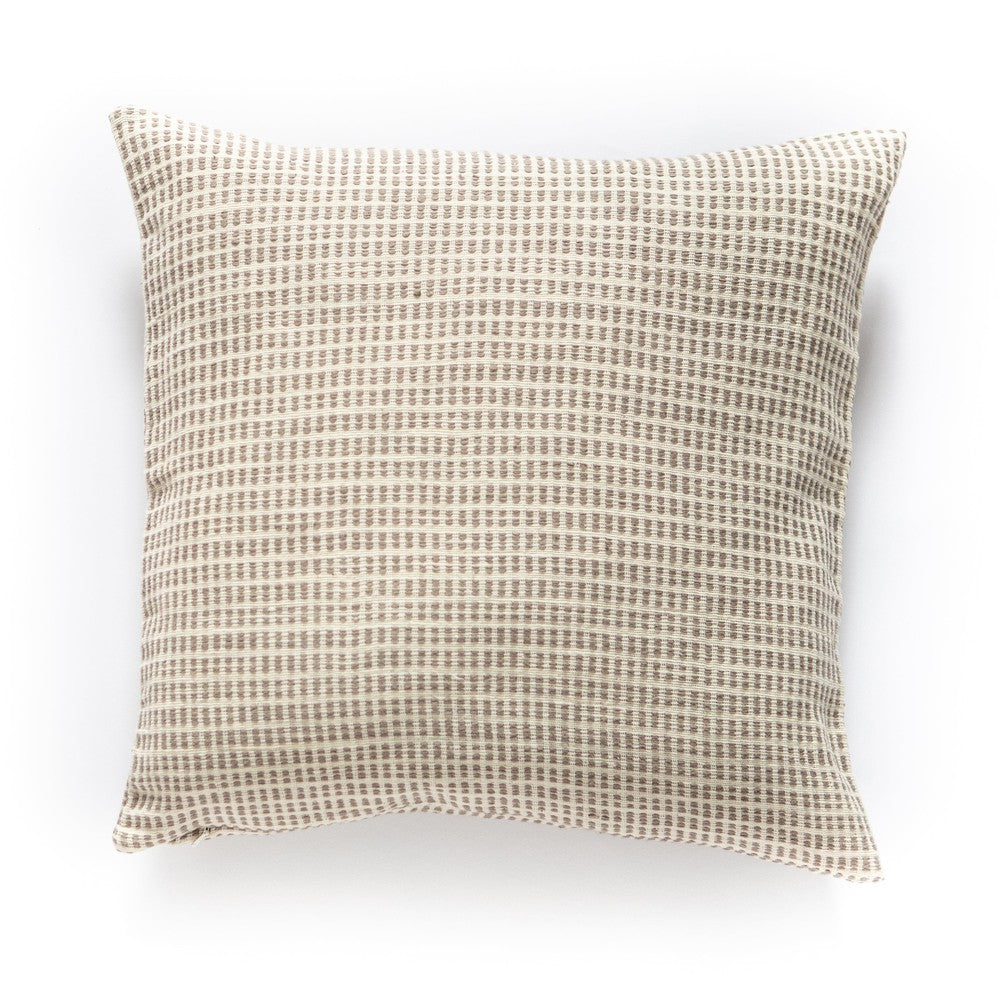Akobo Handwoven Ethiopian Cotton Throw Pillow
