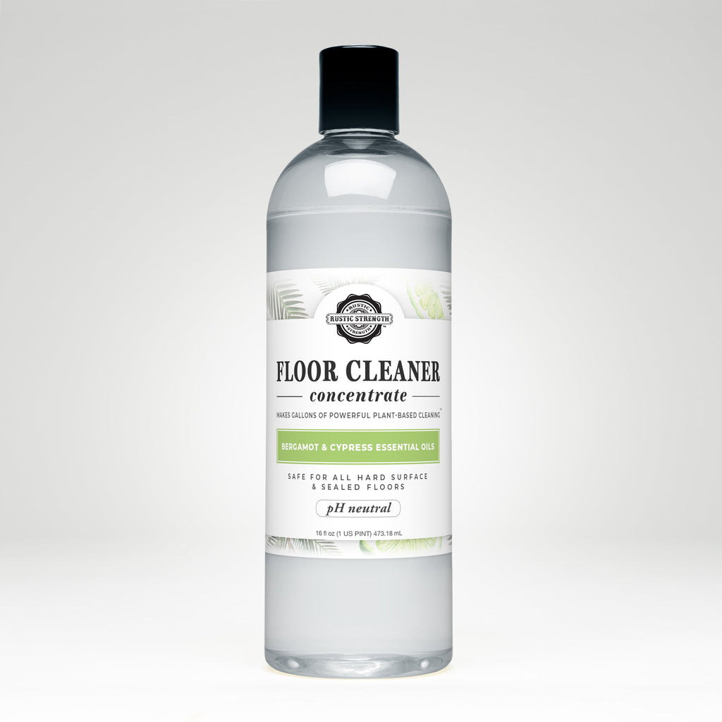 Floor Cleaner Concentrate | Bergamot & Cypress  by Rustic Strength