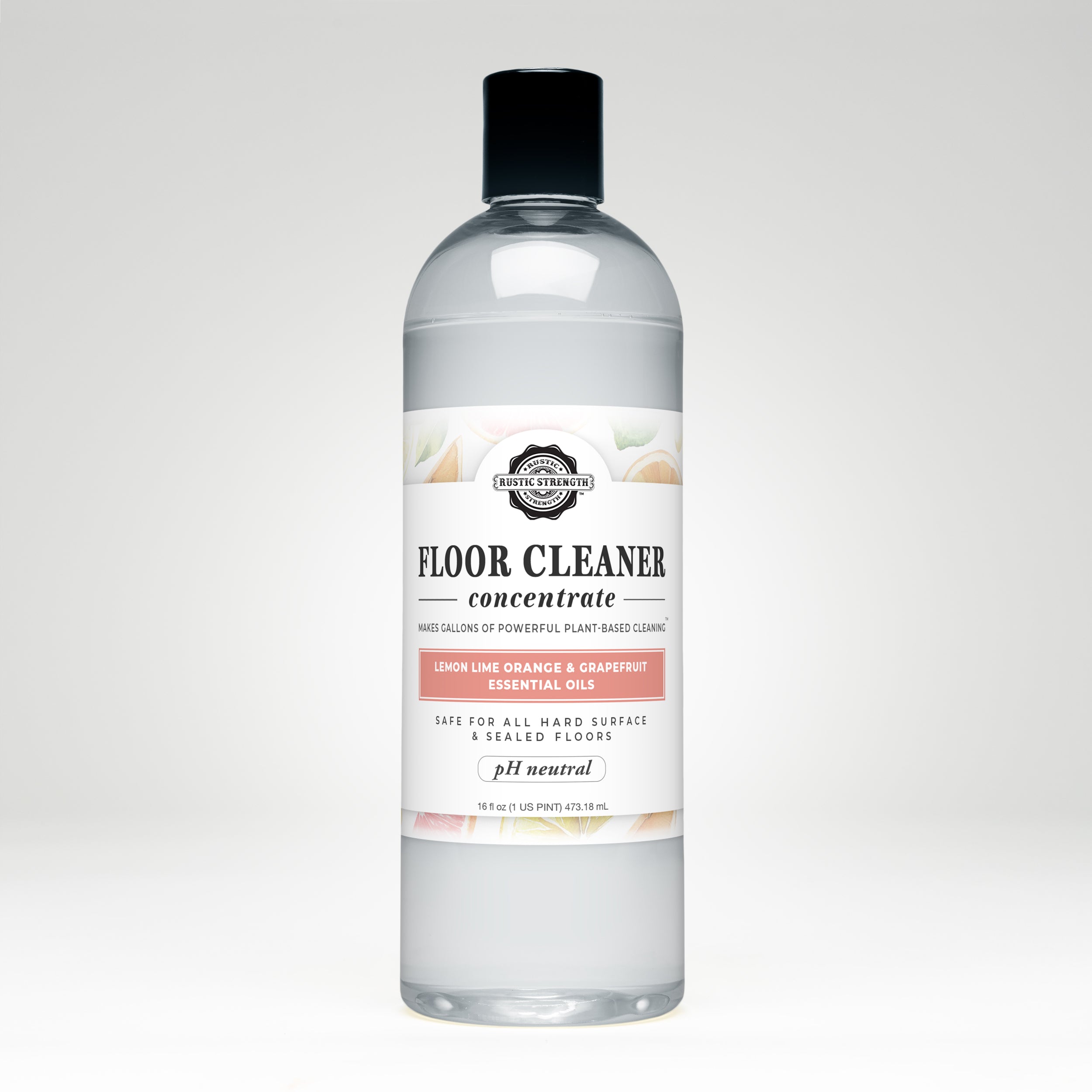 Floor Cleaner Concentrate | Lemon, Lime, Orange & Grapefruit,  by Rustic Strength