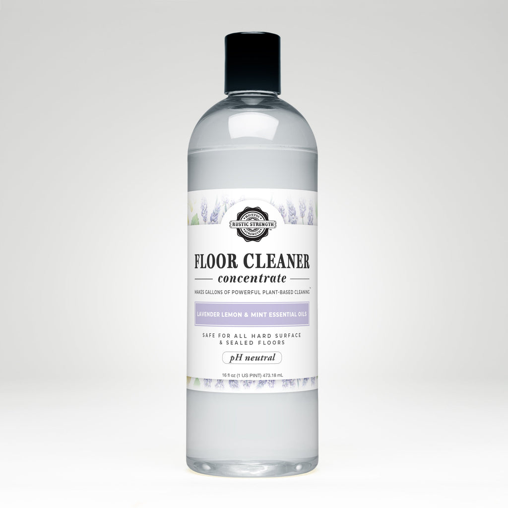 Floor Cleaner Concentrate | Lavender, Lemon & Mint by Rustic Strength