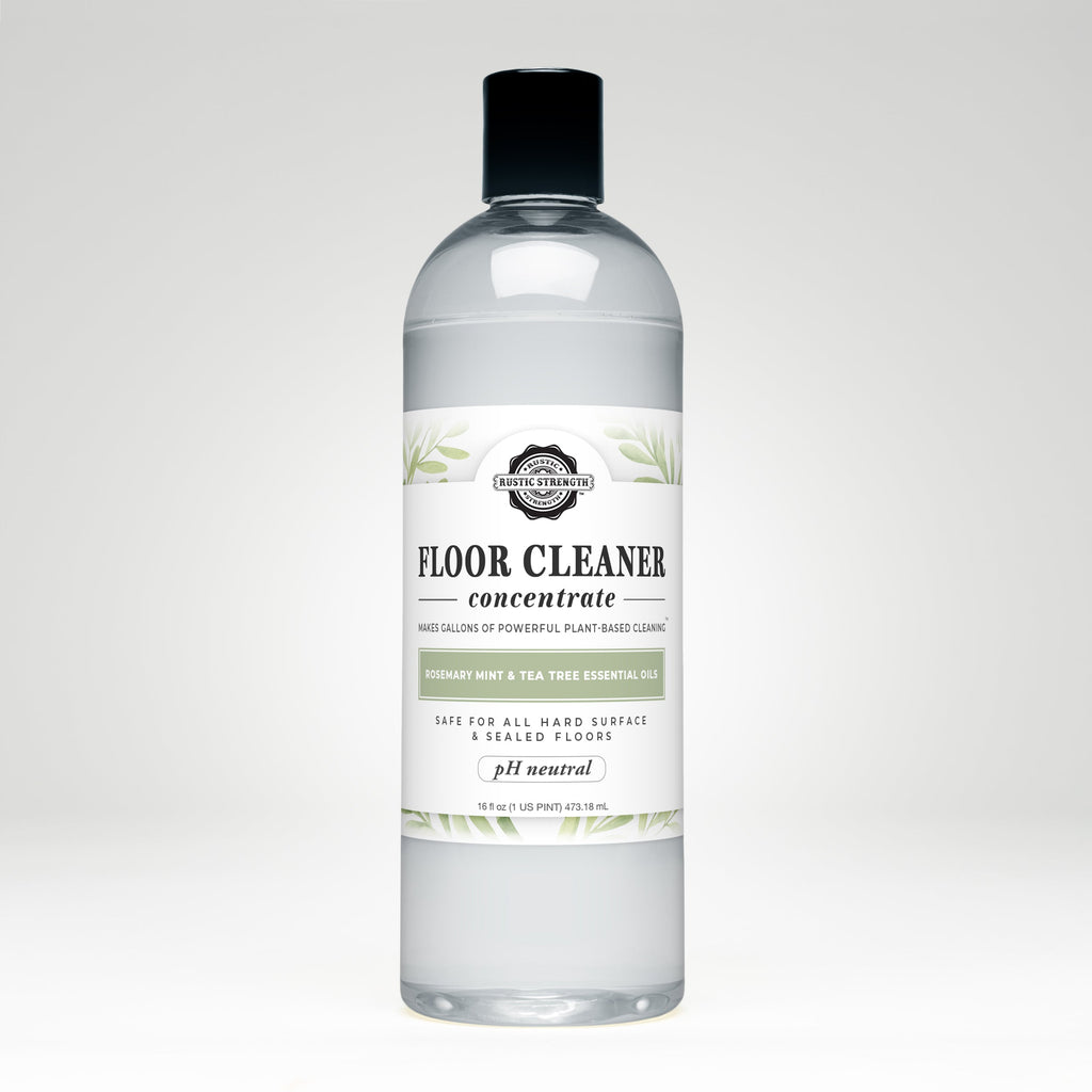 Floor Cleaner Concentrate | Rosemary, Mint & Tea Tree by Rustic Strength