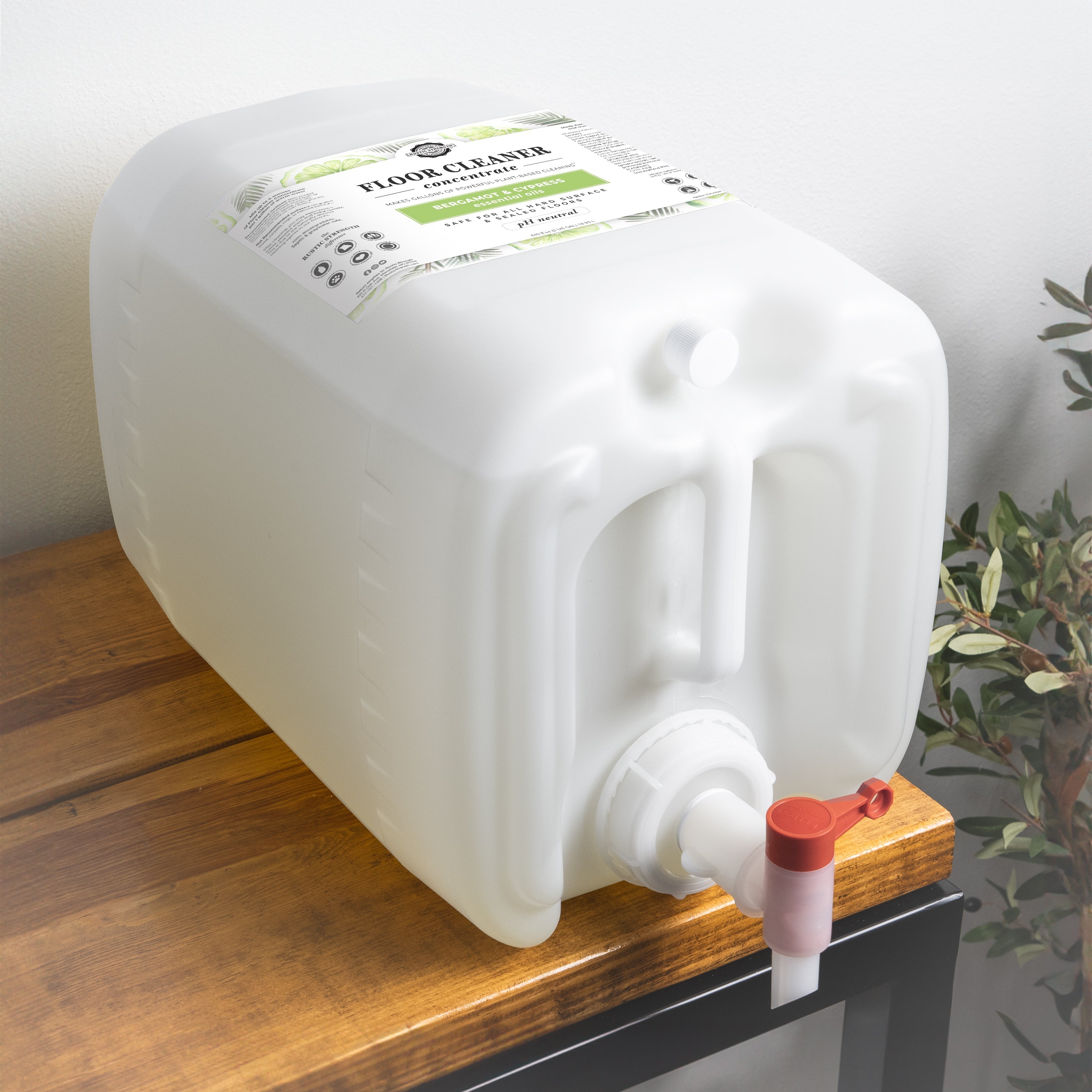 Floor Cleaner Concentrate | Bergamot & Cypress  by Rustic Strength