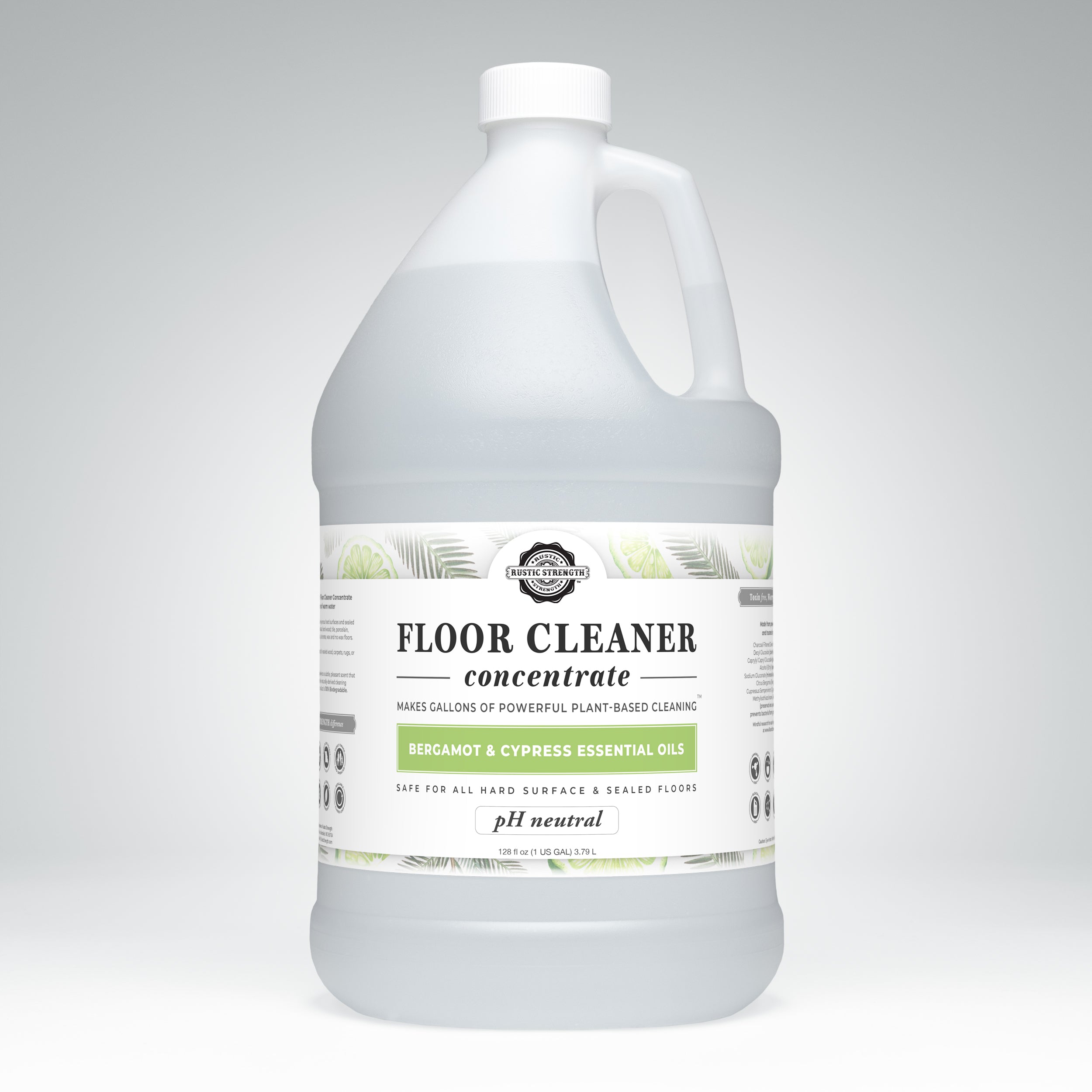 Floor Cleaner Concentrate | Bergamot & Cypress  by Rustic Strength