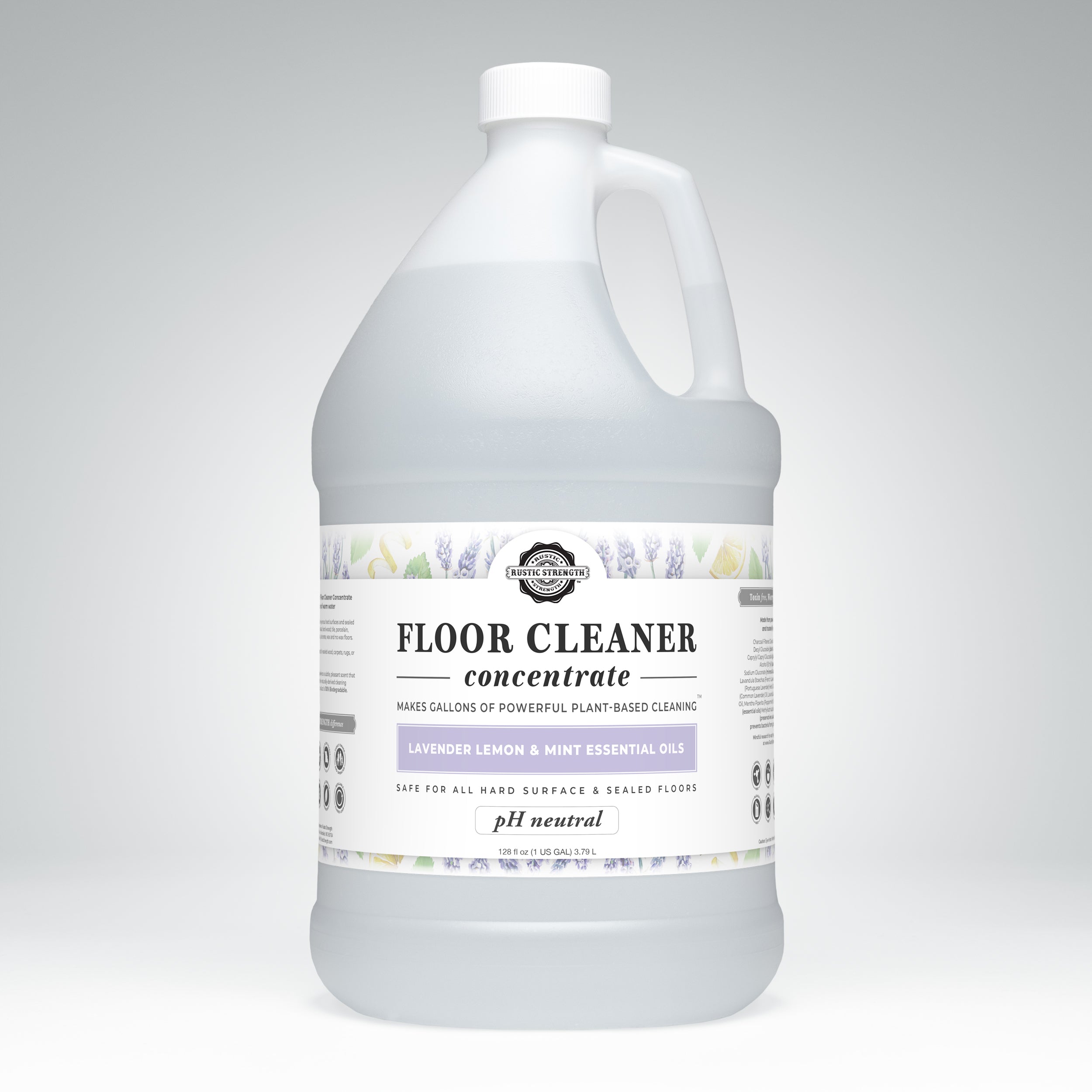 Floor Cleaner Concentrate | Lavender, Lemon & Mint by Rustic Strength