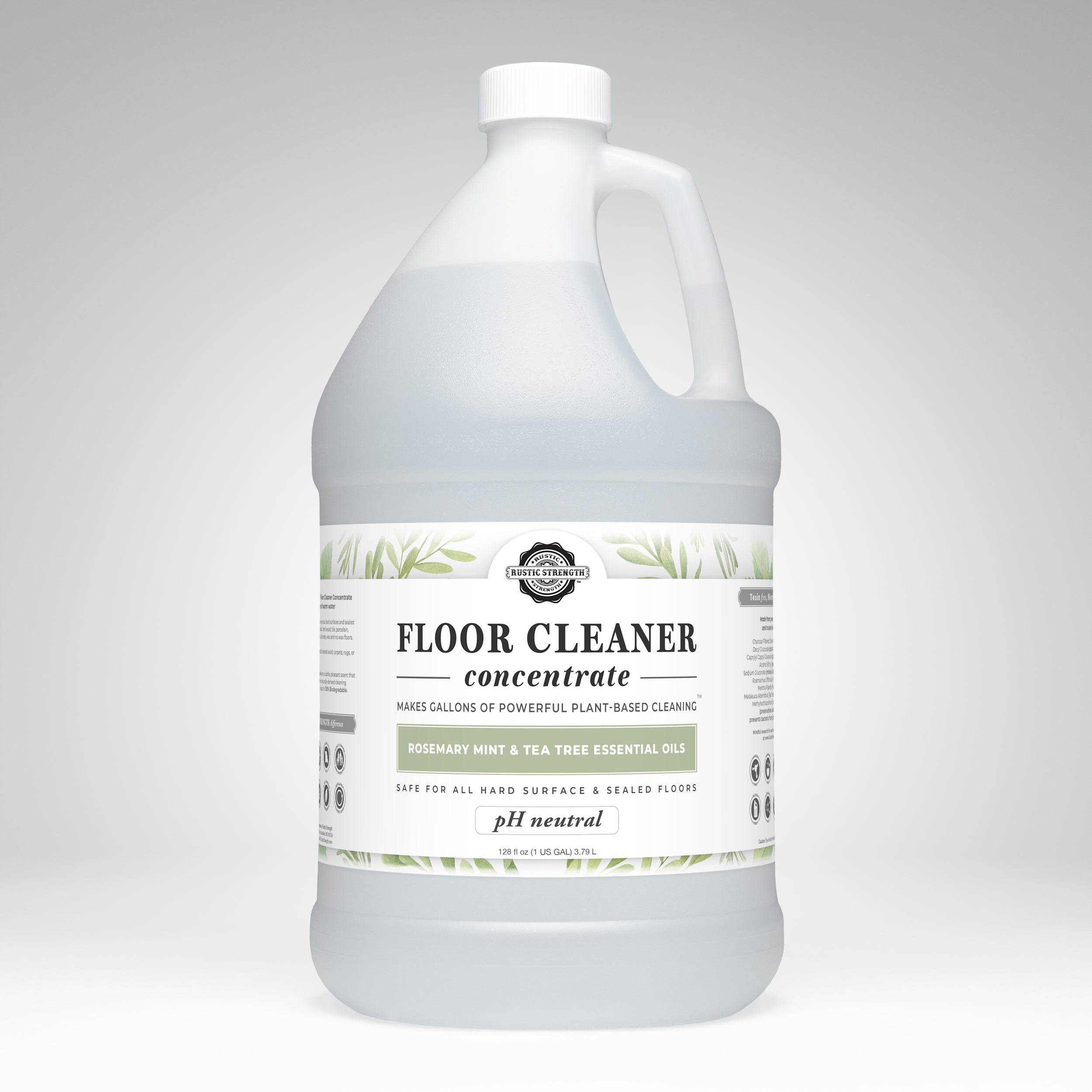 Floor Cleaner Concentrate | Rosemary, Mint & Tea Tree by Rustic Strength