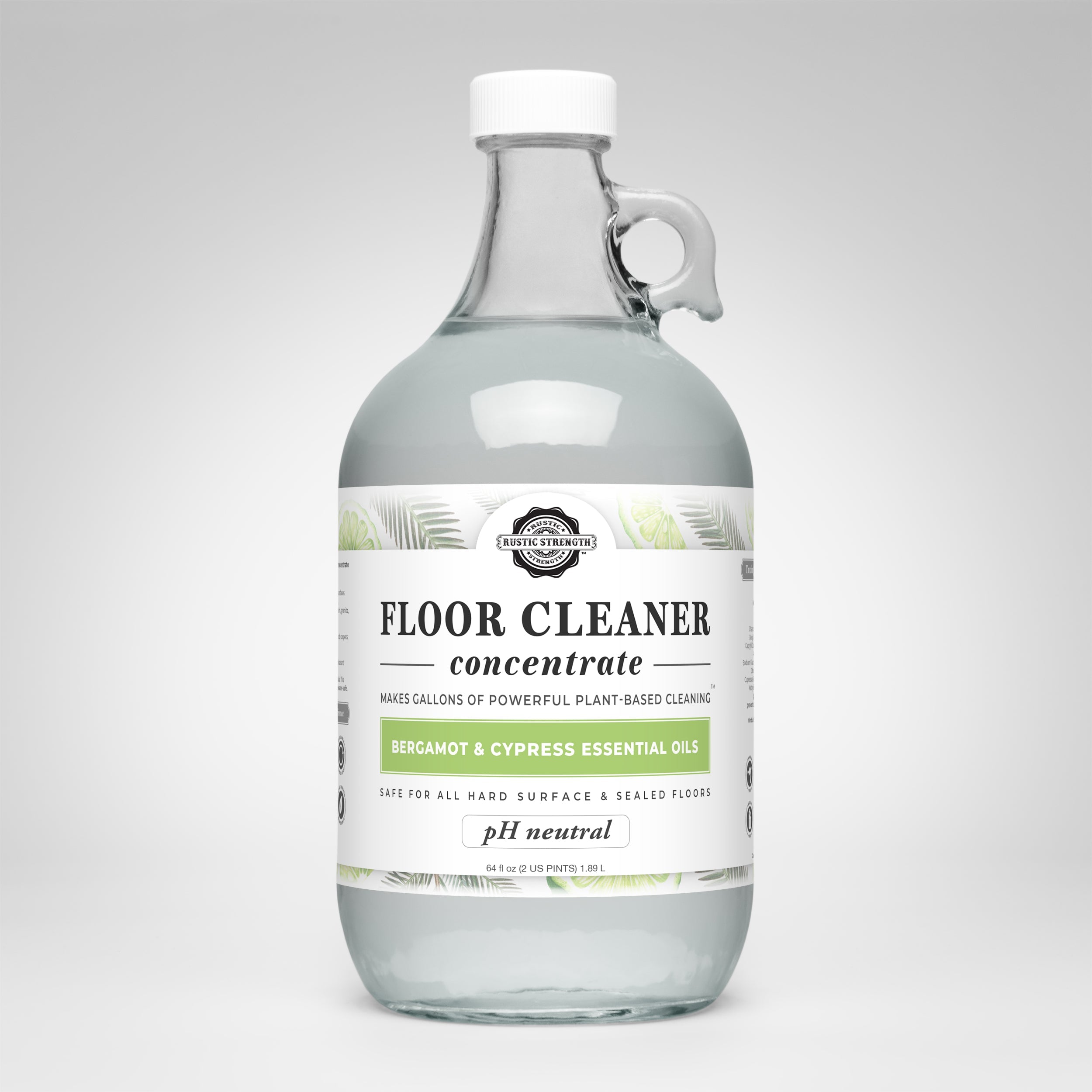 Floor Cleaner Concentrate | Bergamot & Cypress  by Rustic Strength