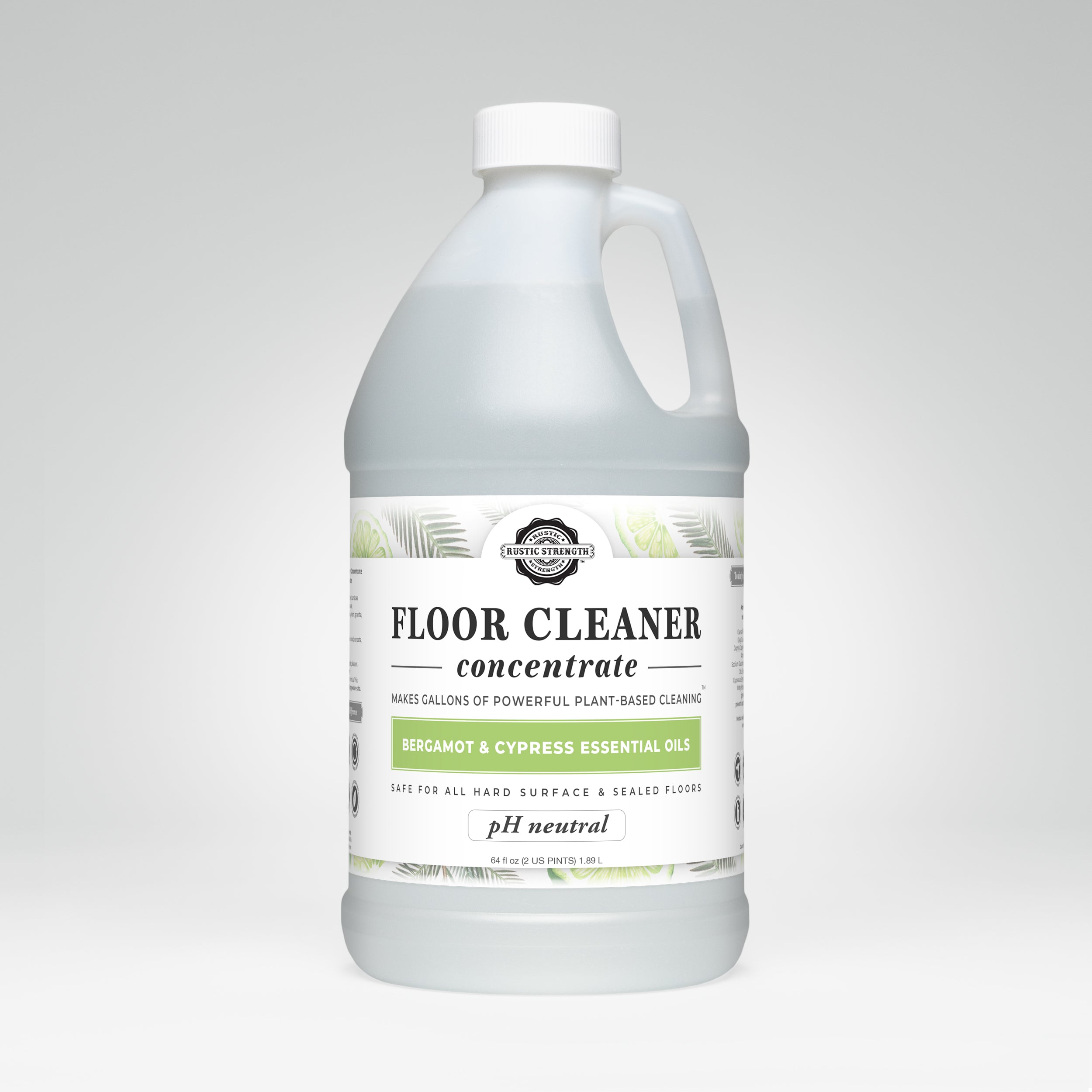 Floor Cleaner Concentrate | Bergamot & Cypress  by Rustic Strength