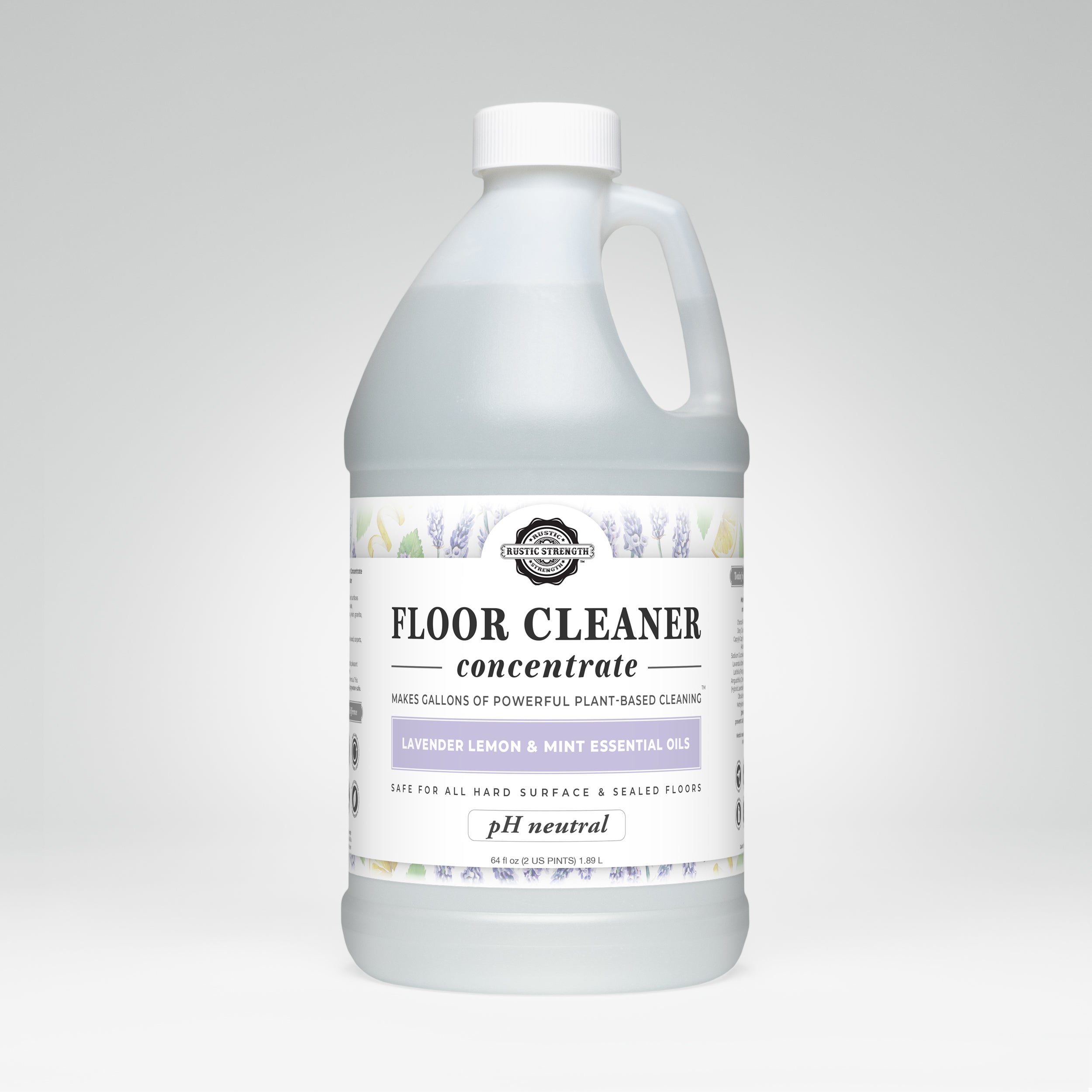 Floor Cleaner Concentrate | Lavender, Lemon & Mint by Rustic Strength