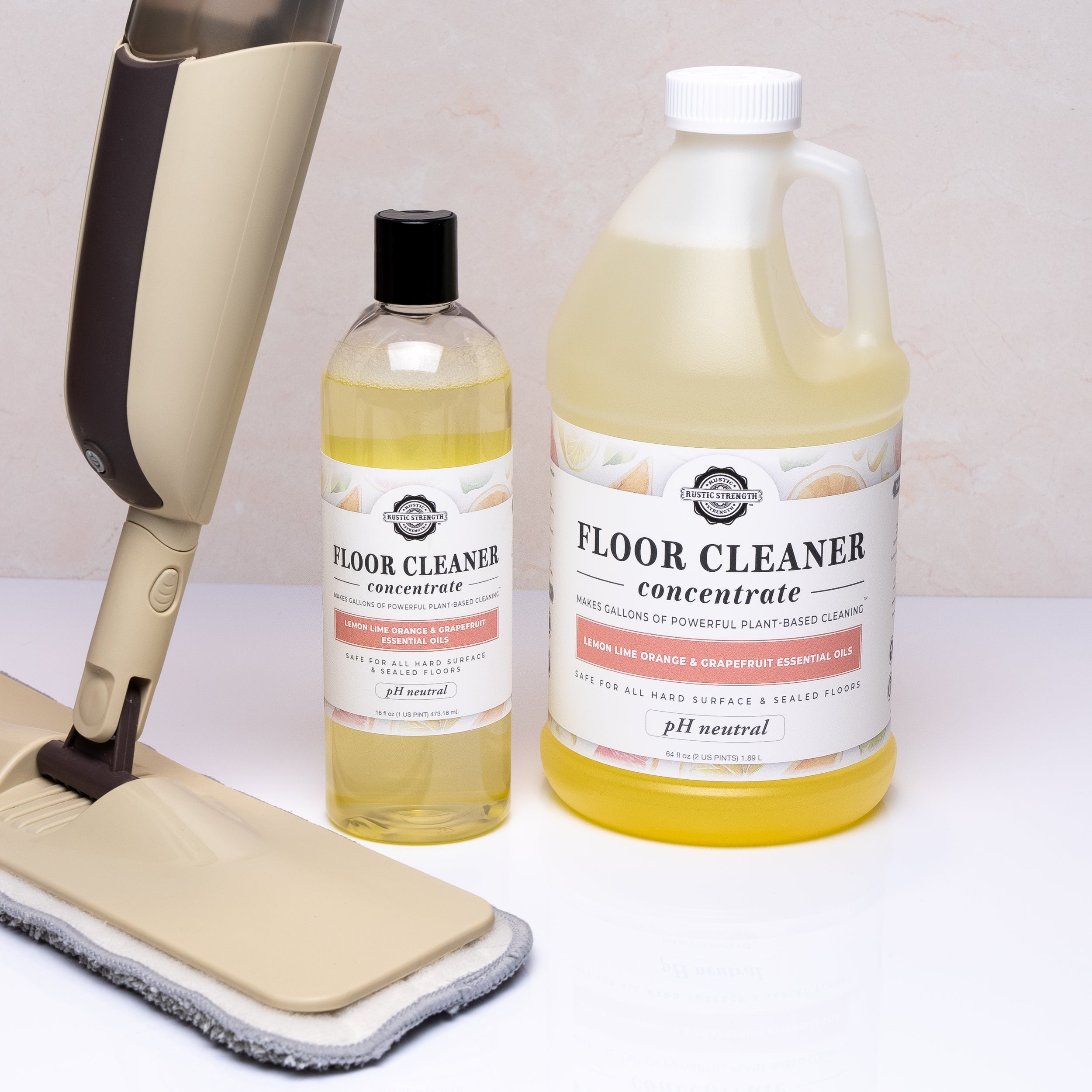 Floor Cleaner Concentrate | Bergamot & Cypress  by Rustic Strength