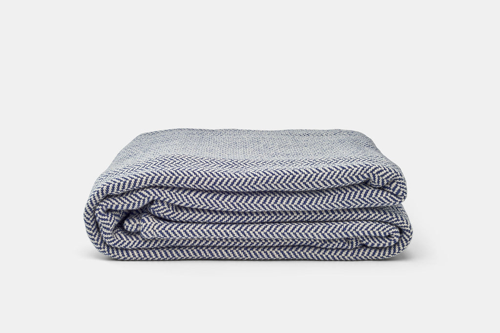 Herringbone Weave Cotton Blanket