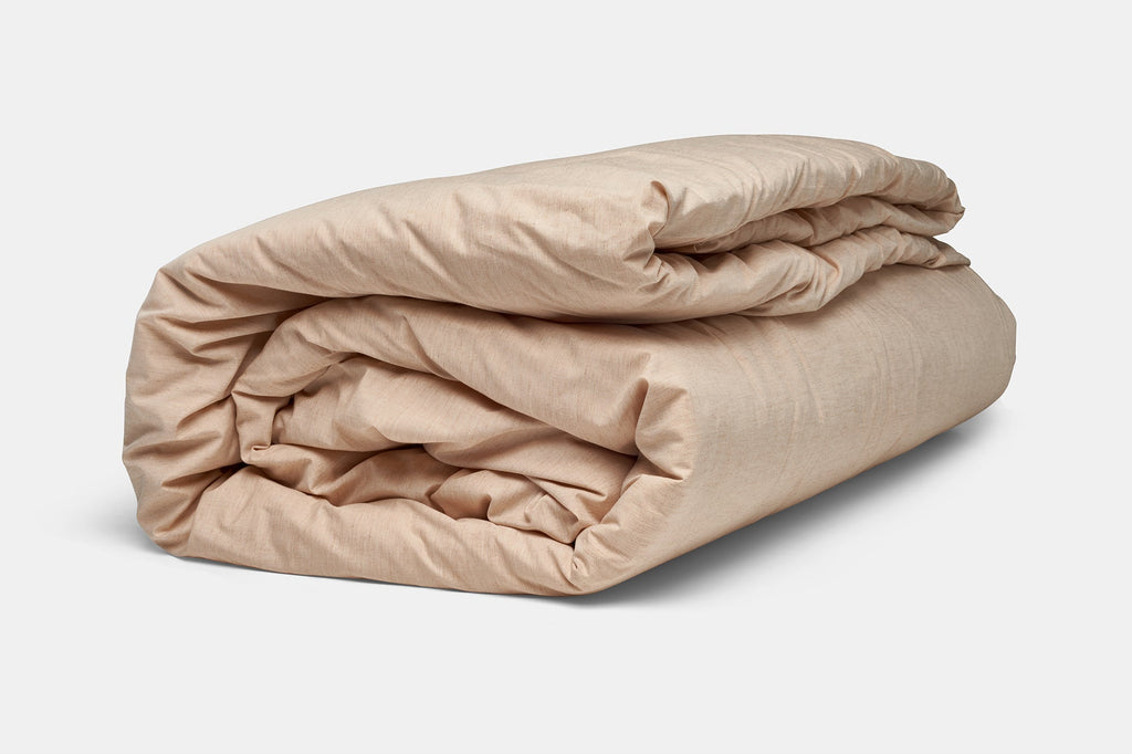 Natural Colored Cotton Duvet Cover Set by American Blossom Linens