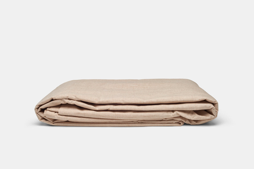Natural Colored Cotton Duvet Cover Set by American Blossom Linens