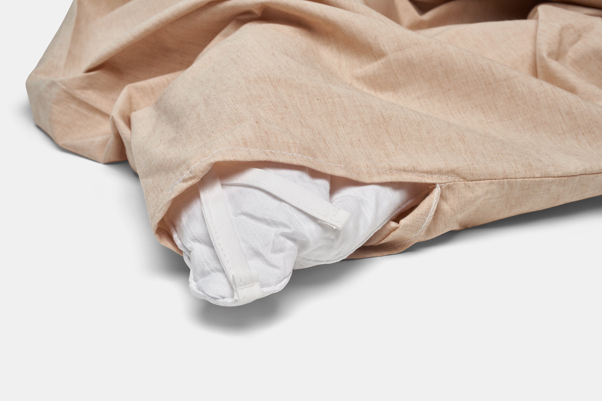 Natural Colored Cotton Duvet Cover Set by American Blossom Linens
