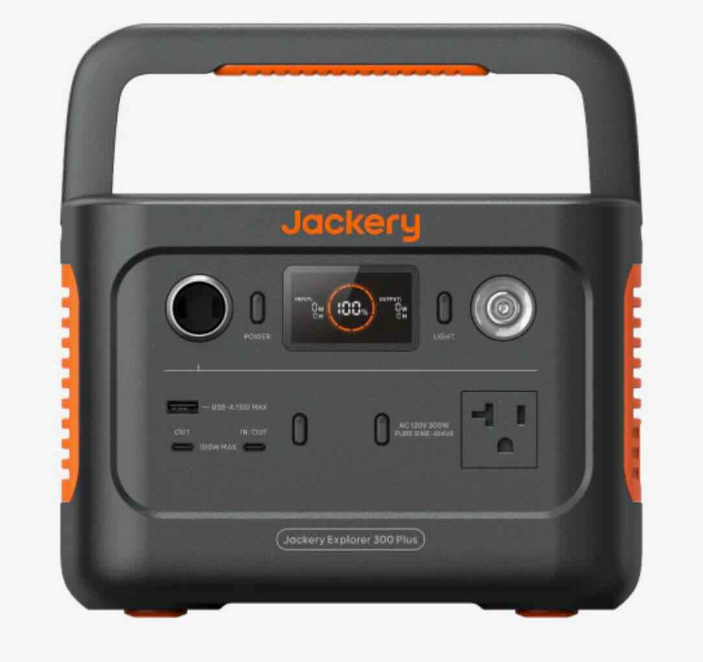 Jackery Explorer 300 Plus Portable Power Station by Wellbots