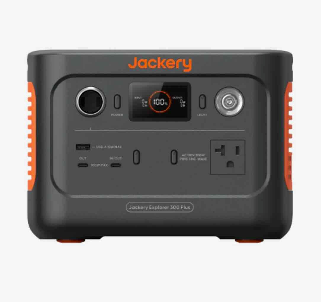Jackery Explorer 300 Plus Portable Power Station by Wellbots