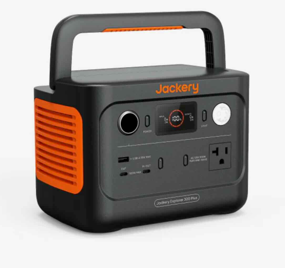 Jackery Explorer 300 Plus Portable Power Station by Wellbots