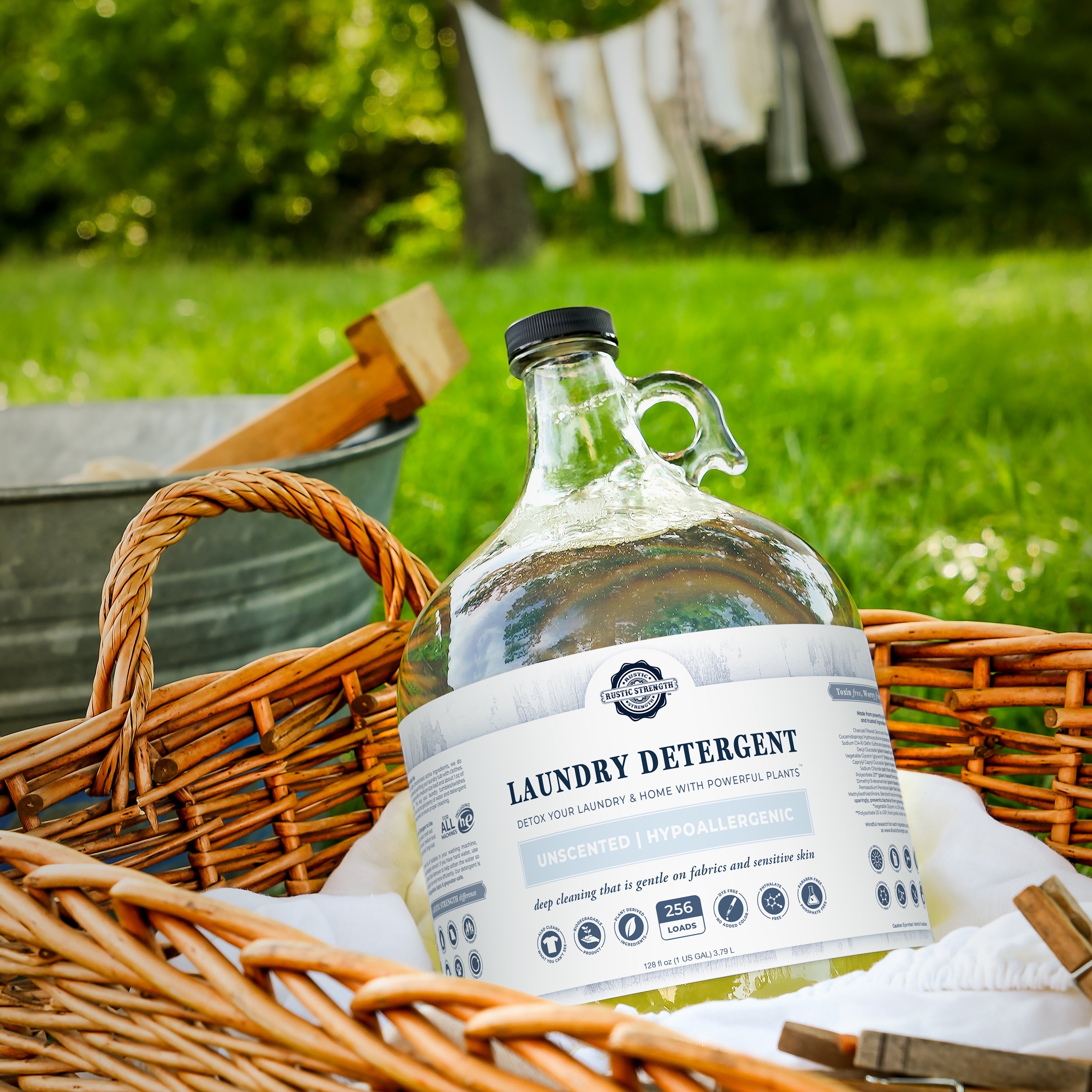 Laundry Detergent | Fresh Linen by Rustic Strength