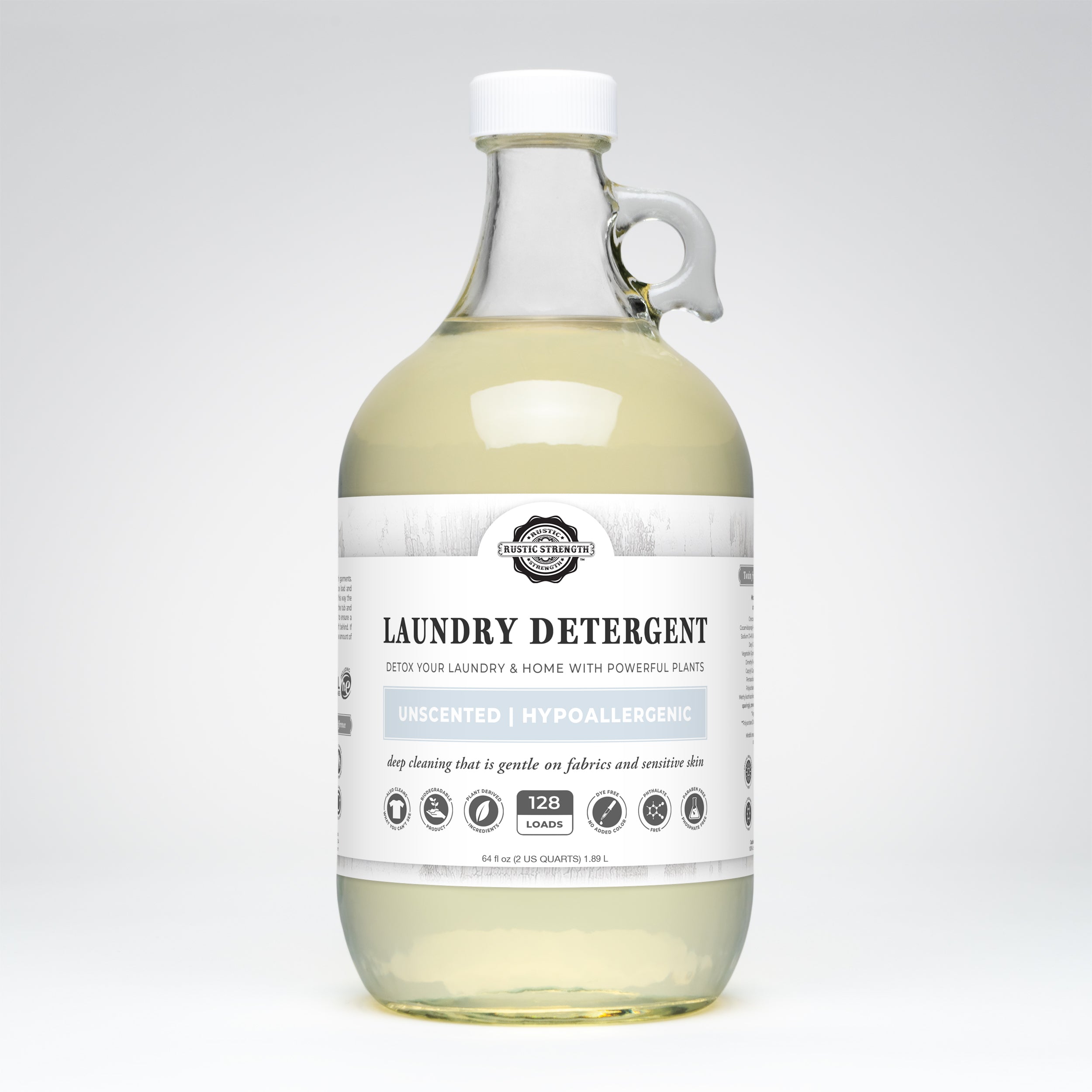 Laundry Detergent | Unscented by Rustic Strength