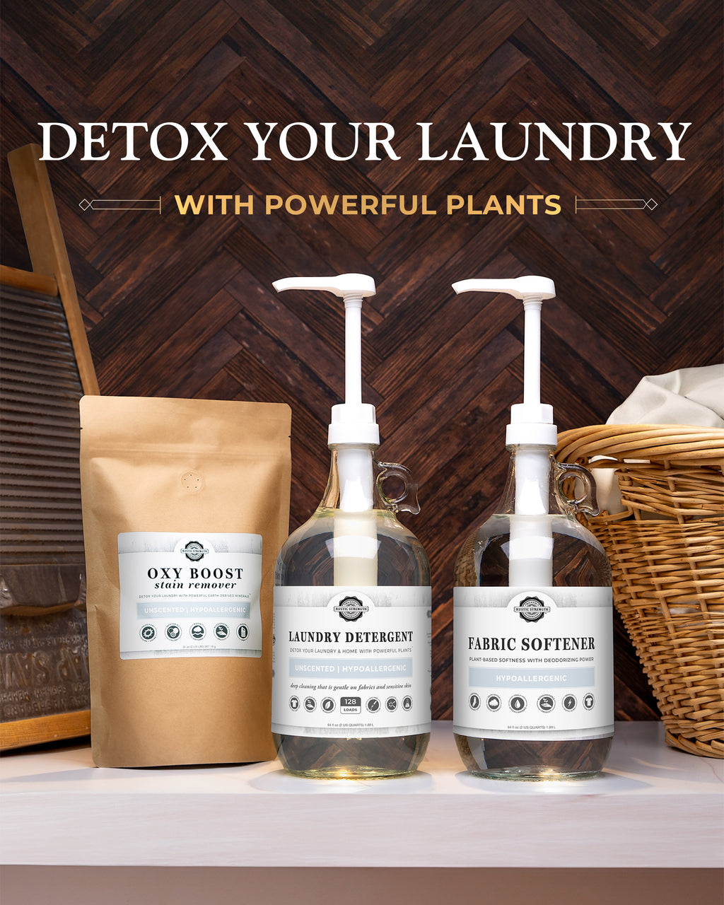 Laundry Detergent | Unscented by Rustic Strength