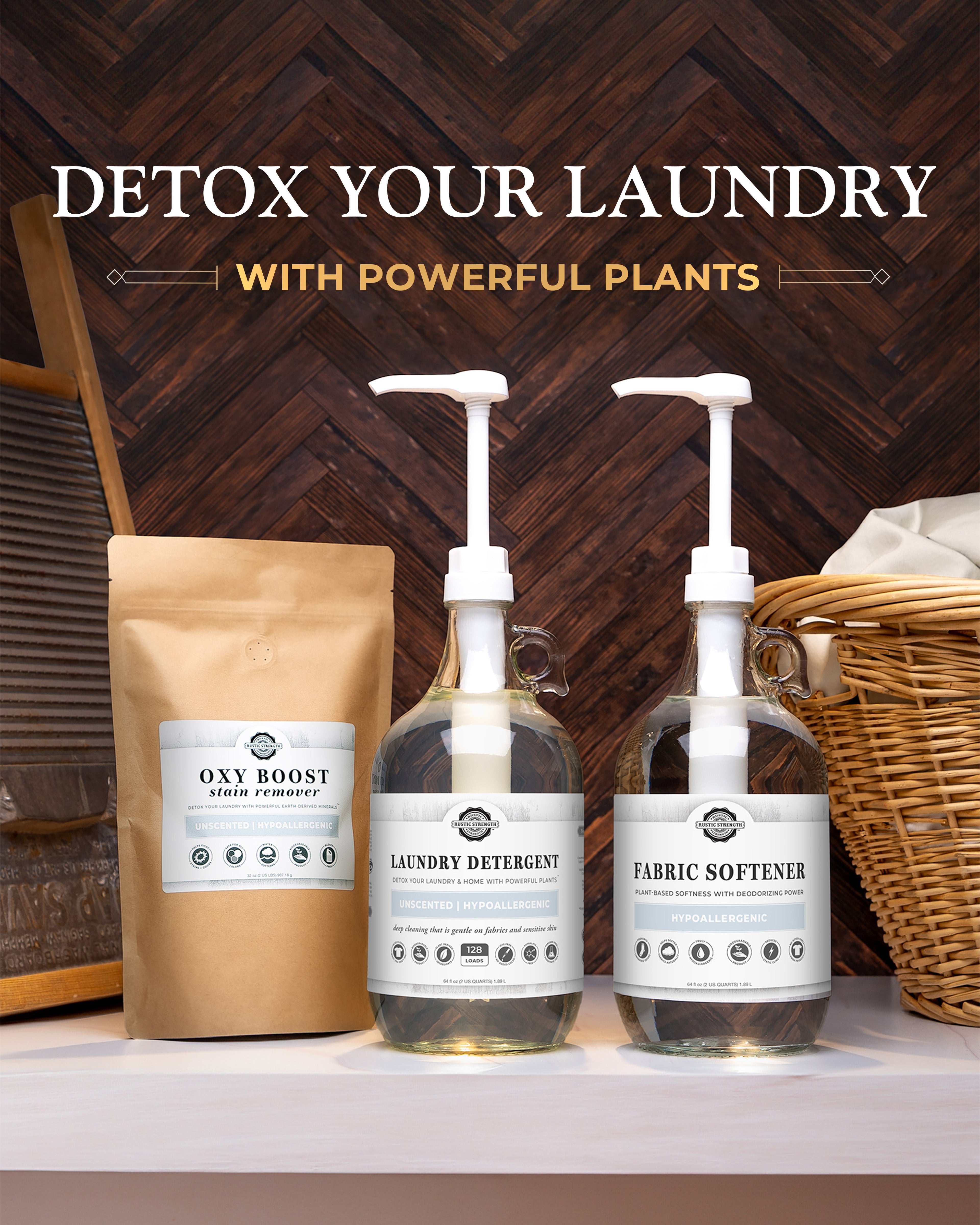 Laundry Detergent | Fresh Linen by Rustic Strength
