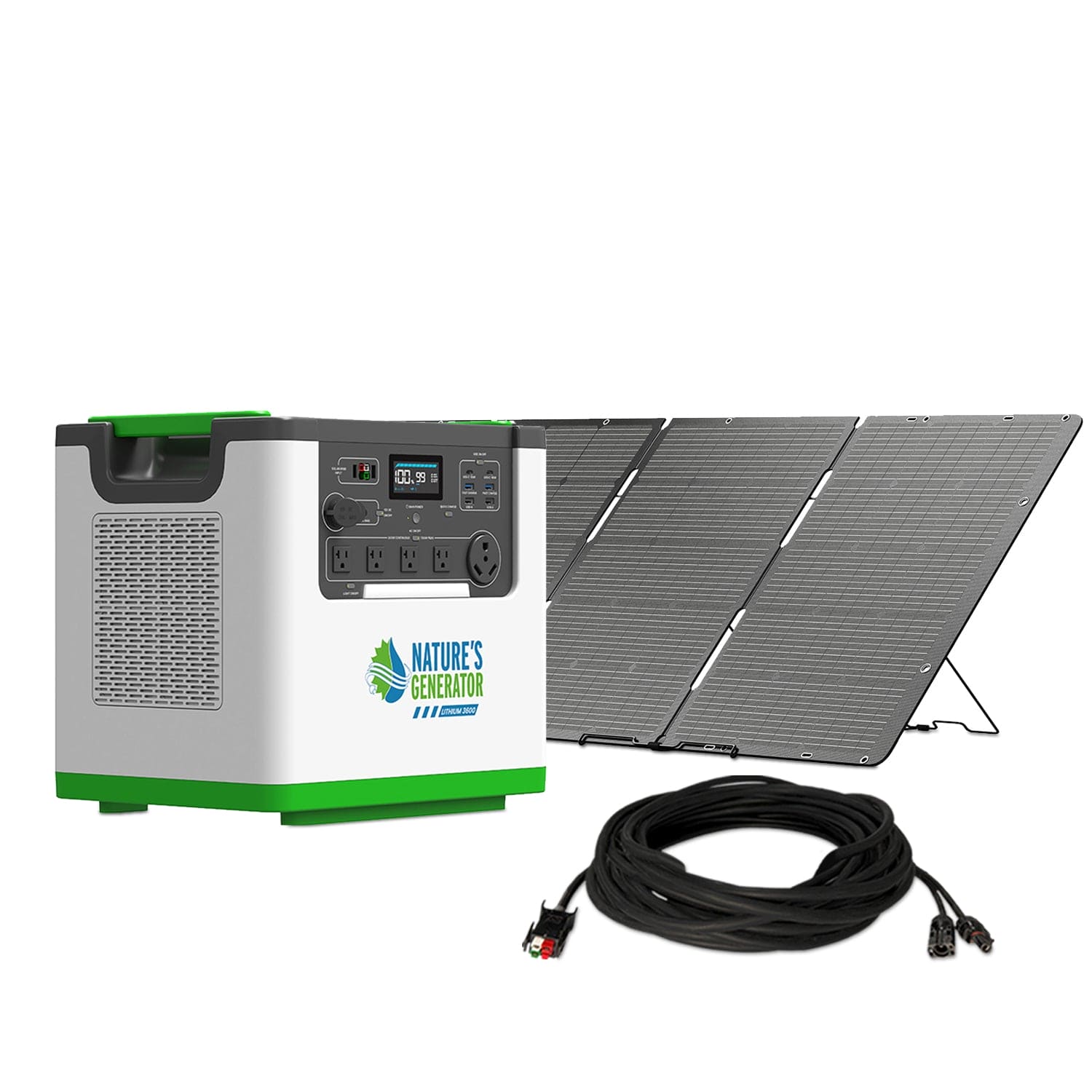 Nature's Generator Lithium 3600 Solar Generator