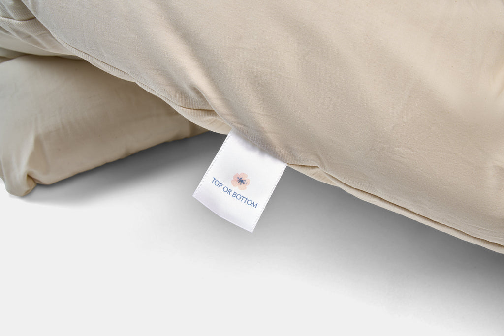 Natural Wool Mattress Topper by American Blossom Linens