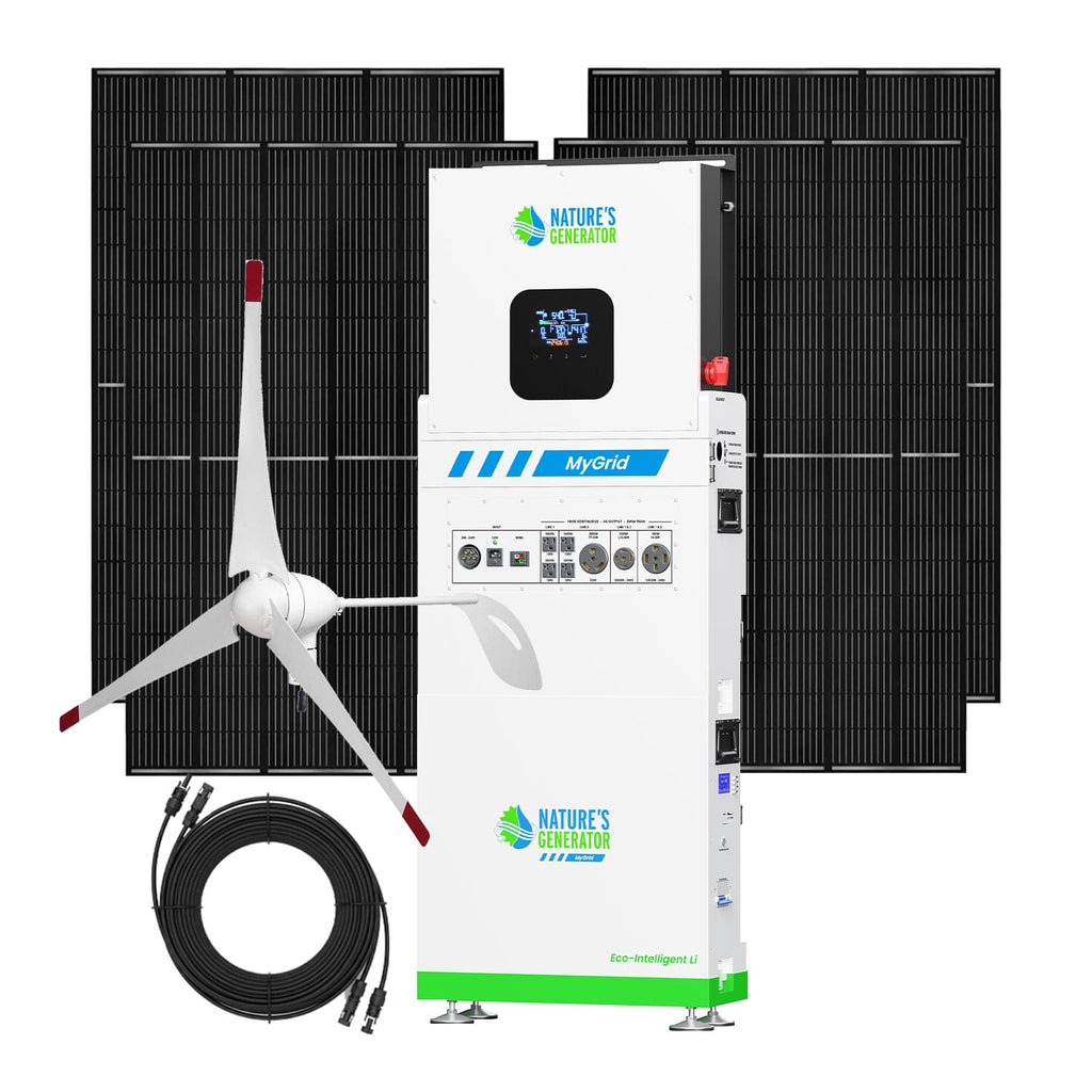 MyGrid 10K Solar and Wind Generator for Home