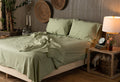 Crinkle Percale Organic Cotton Sheet Set + Pillowcases by Nest Bedding®