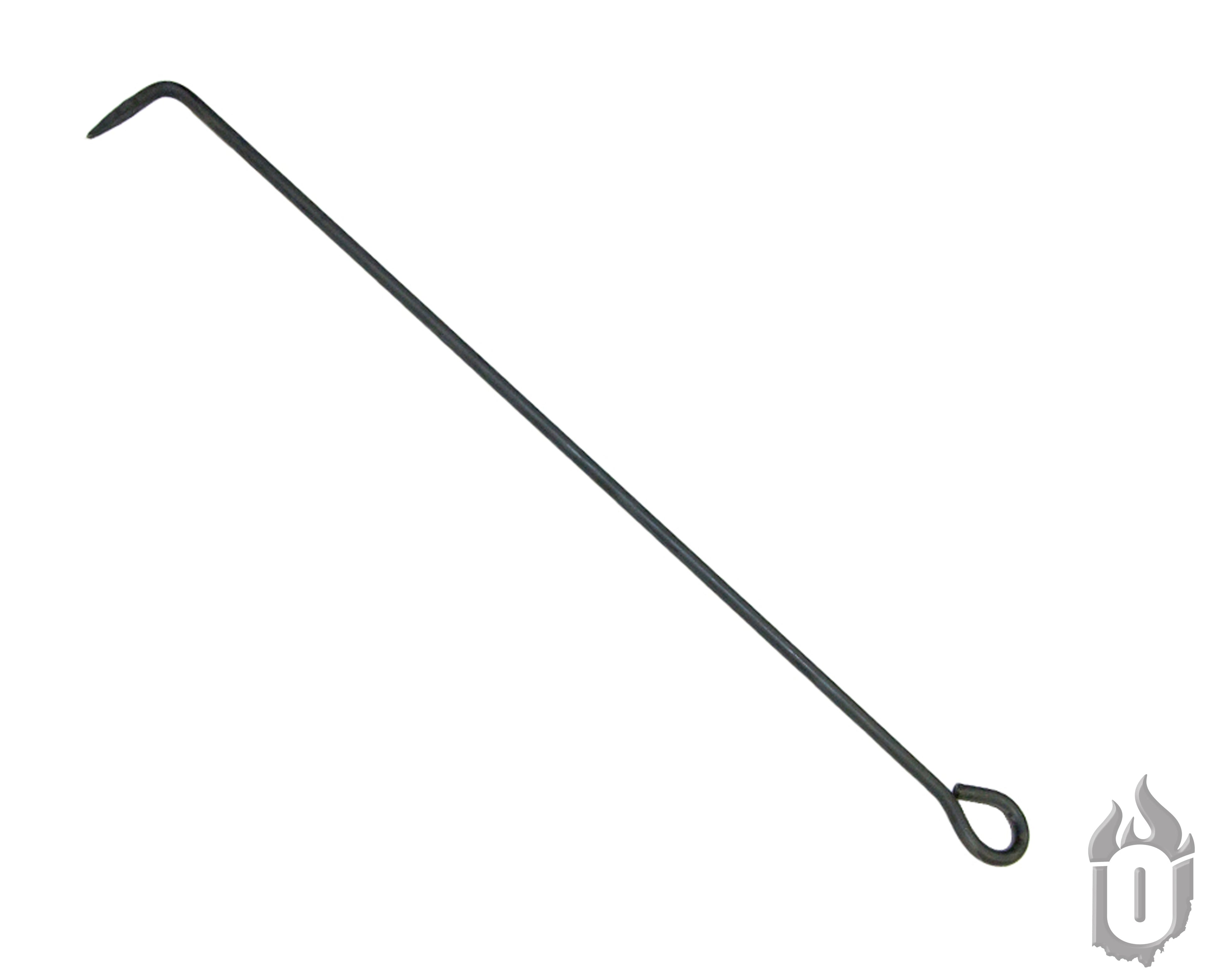 Hand-Forged Steel Fire Poker by Ohio Flame