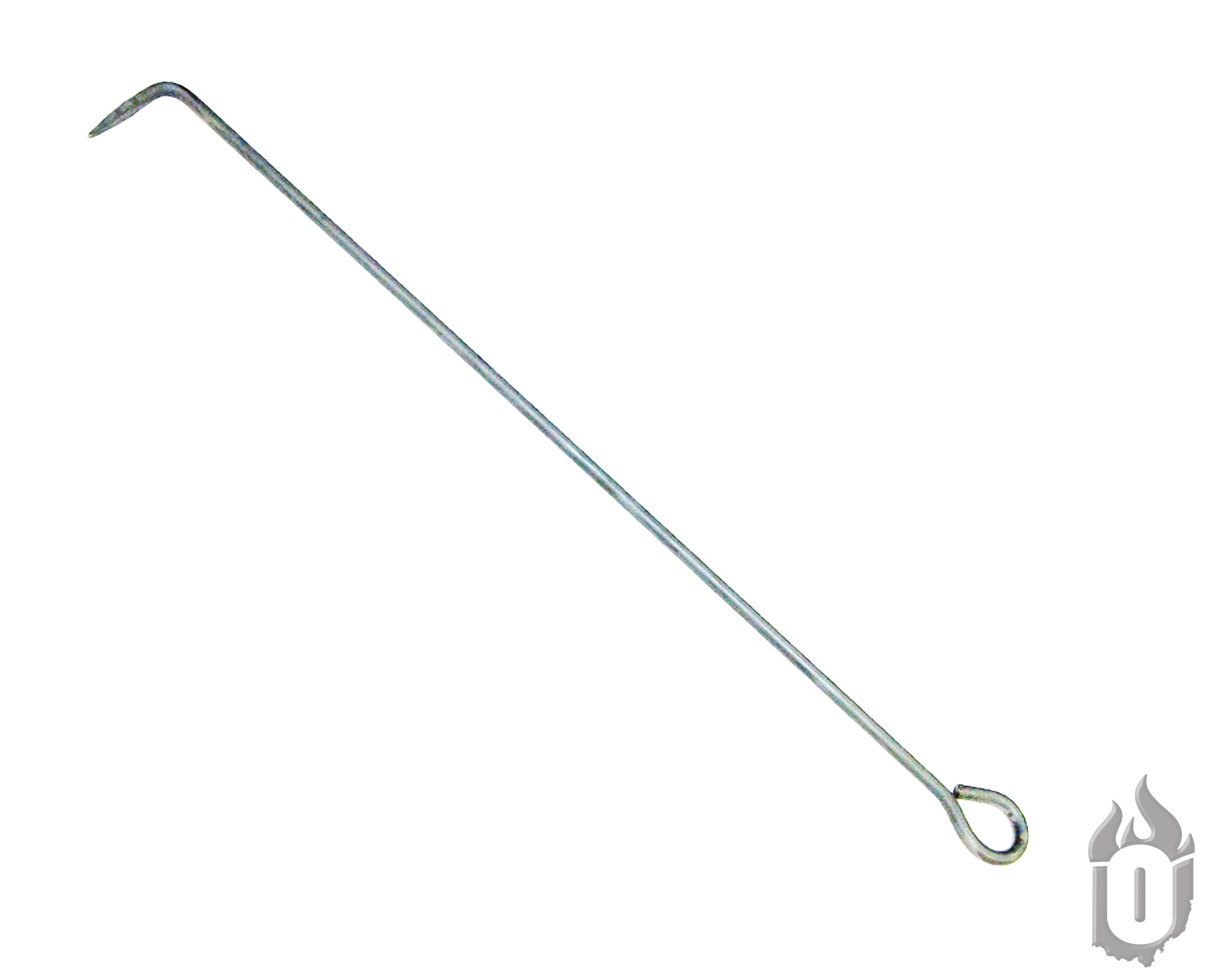 Hand-Forged Steel Fire Poker by Ohio Flame