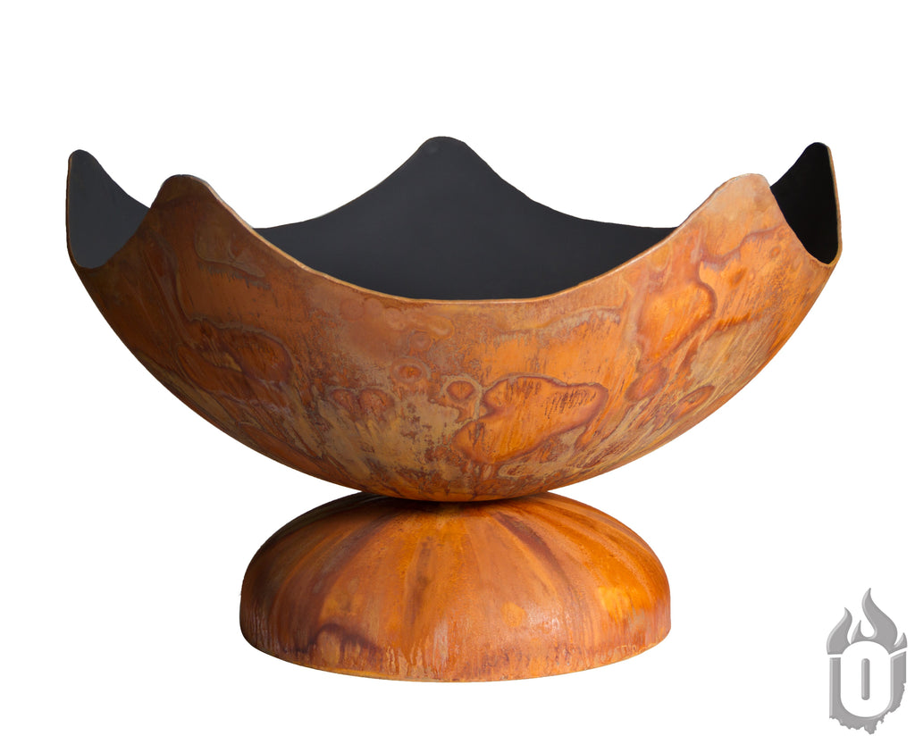 Stellar Artisan Fire Bowl – Handcrafted American Steel by Ohio Flame
