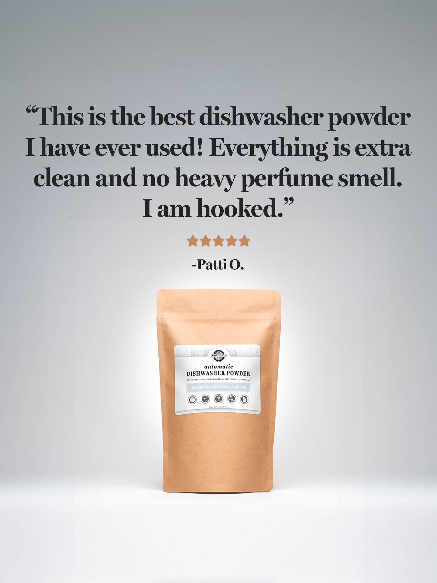 Automatic Dishwasher Powder by Rustic Strength