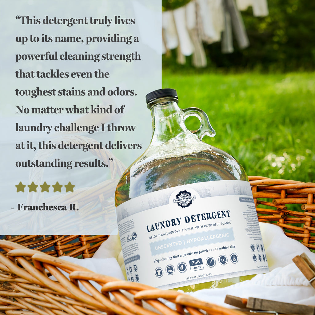 Laundry Detergent | Unscented by Rustic Strength