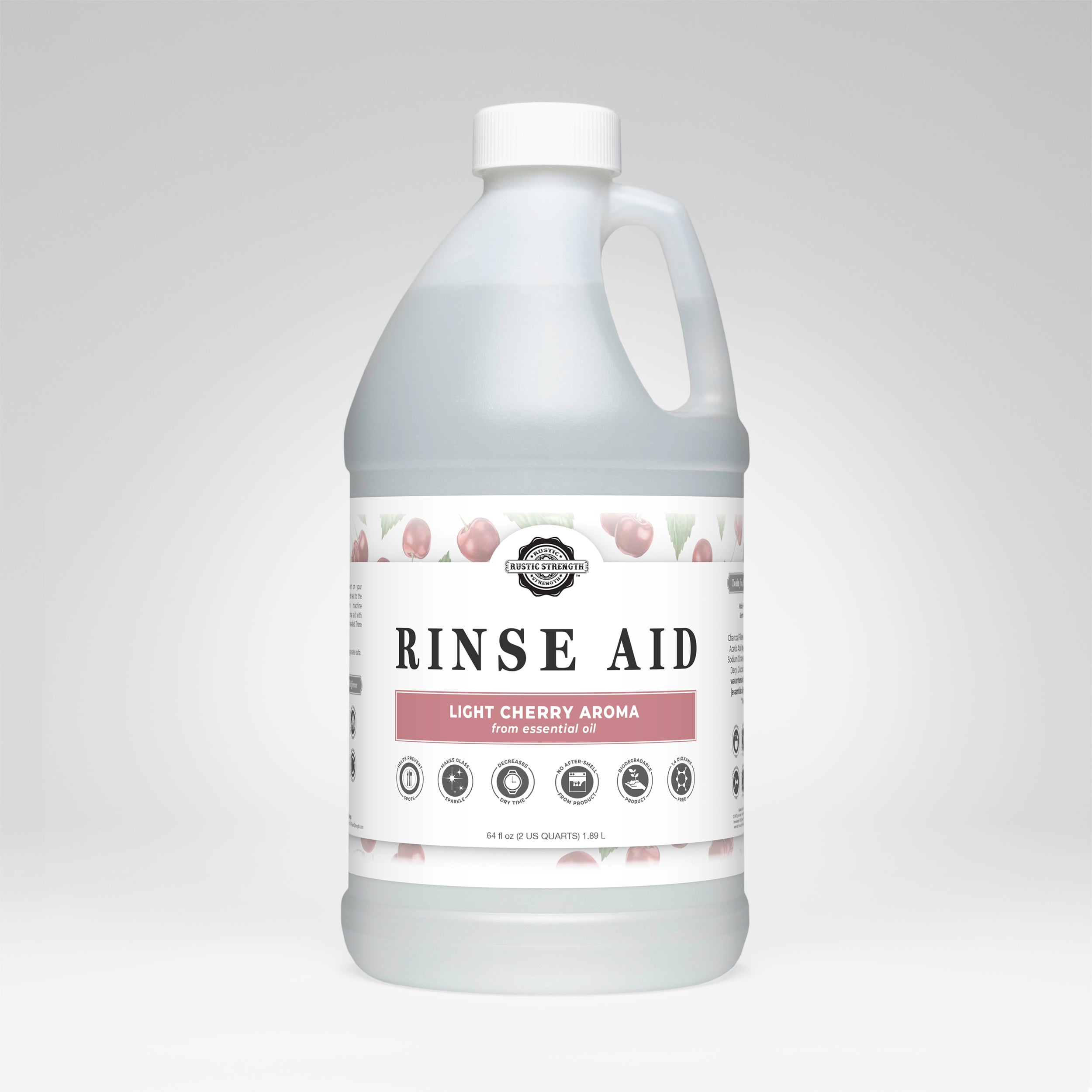 Rinse Aid for Automatic Dishwashers | Light Cherry  by Rustic Strength