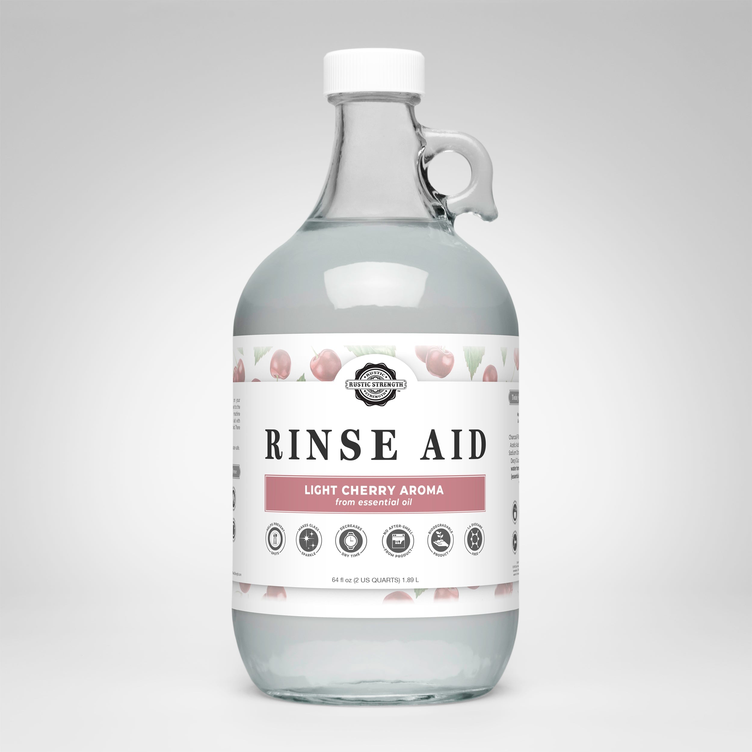 Rinse Aid for Automatic Dishwashers | Light Cherry  by Rustic Strength