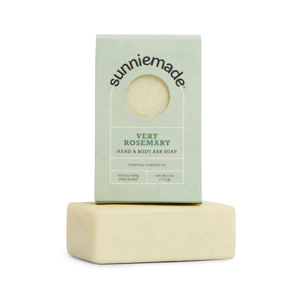 Very Rosemary Moisturizing Hand & Body Bar Soap