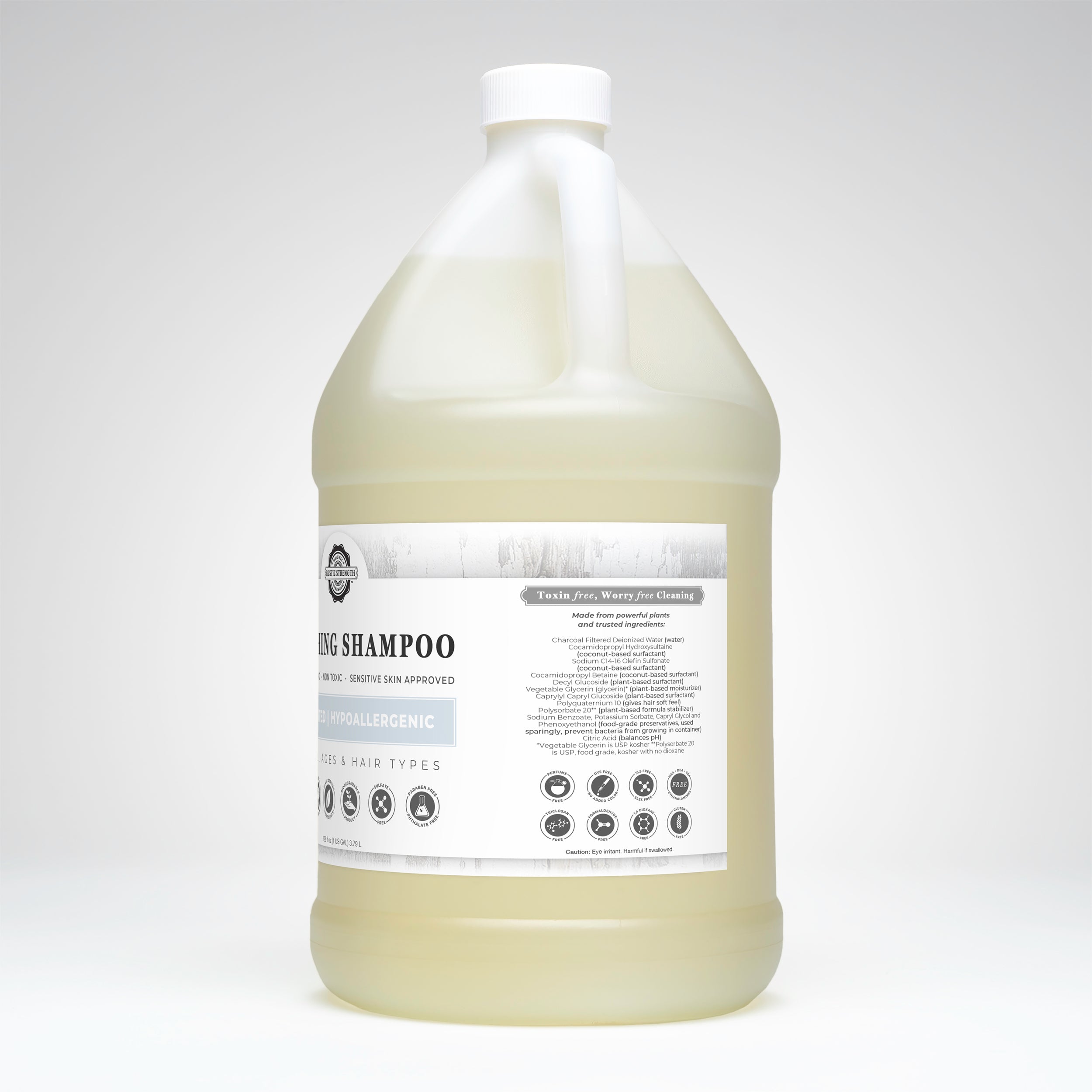 Soothing Shampoo | Unscented  by Rustic Strength