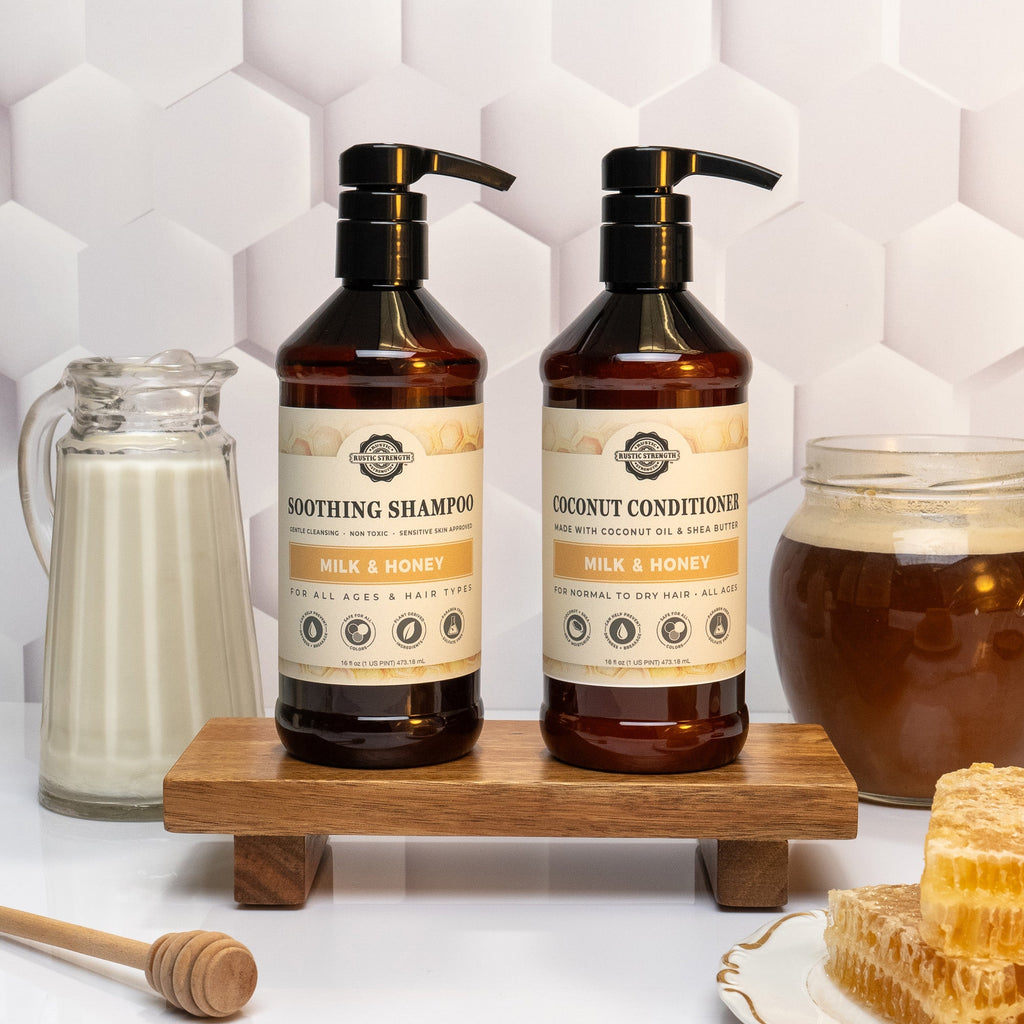 Soothing Shampoo | Milk & Honey by Rustic Strength