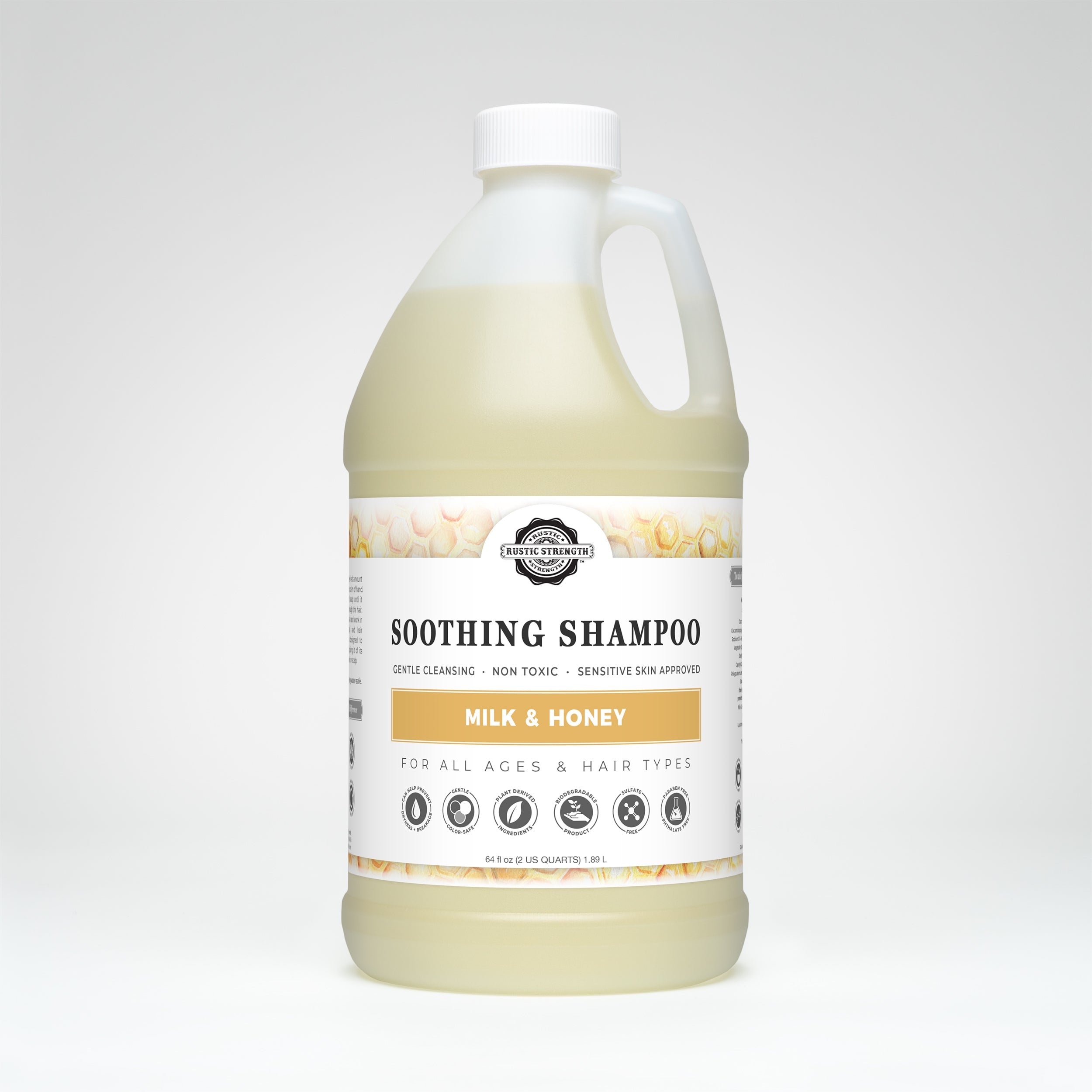 Soothing Shampoo | Milk & Honey by Rustic Strength