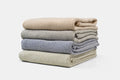 Herringbone Weave Cotton Blanket by American Blossom Linens